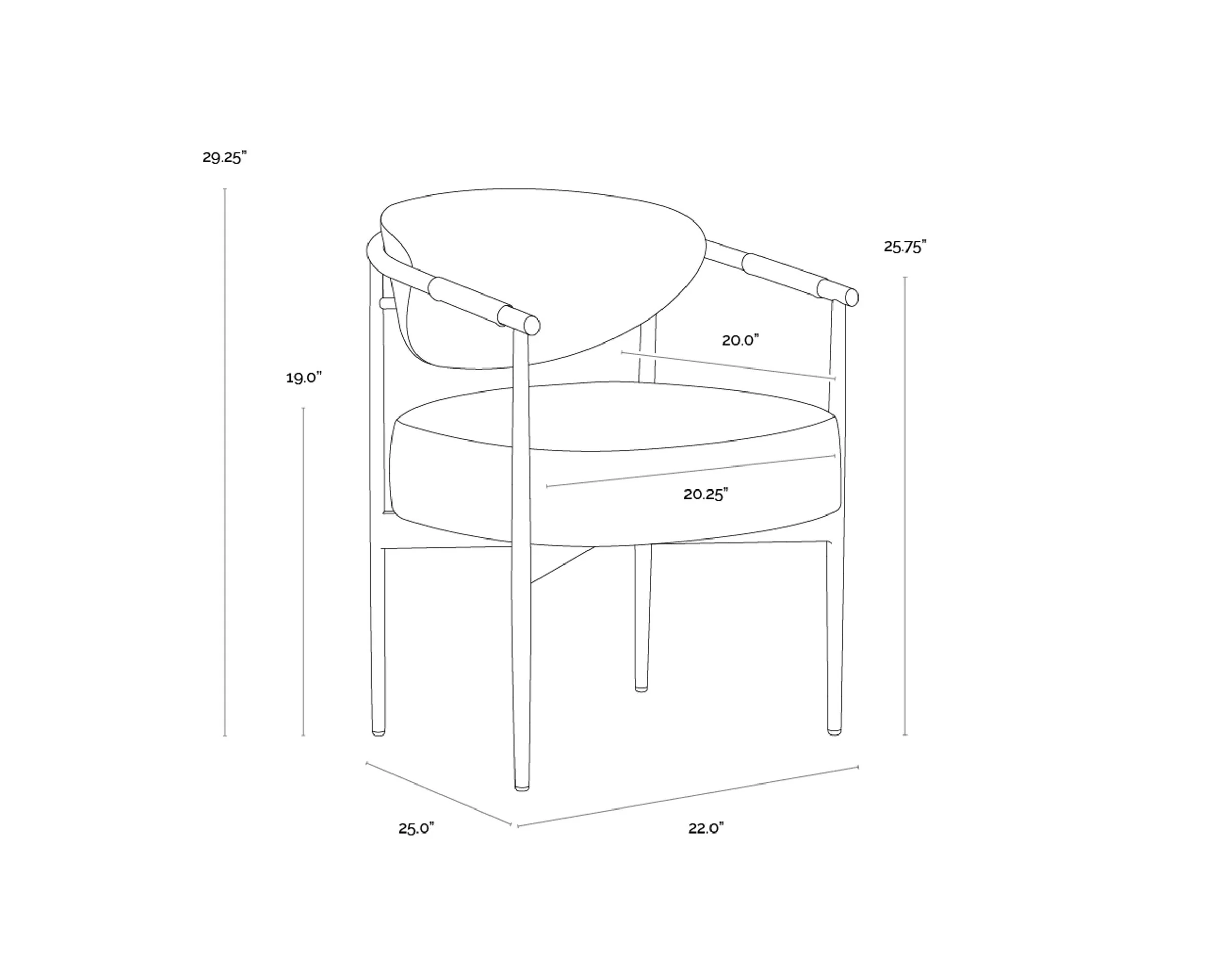 Heloise Dining Armchair - Image 18