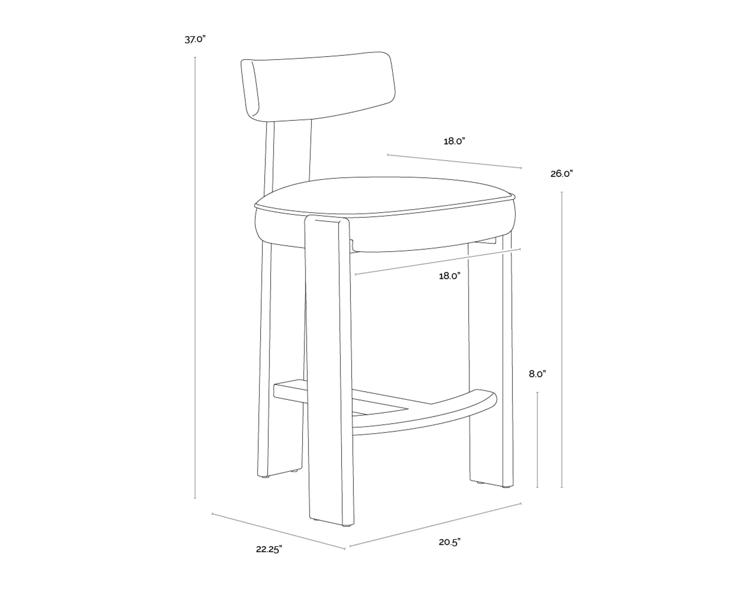 Horton Counter Stool - Image 6