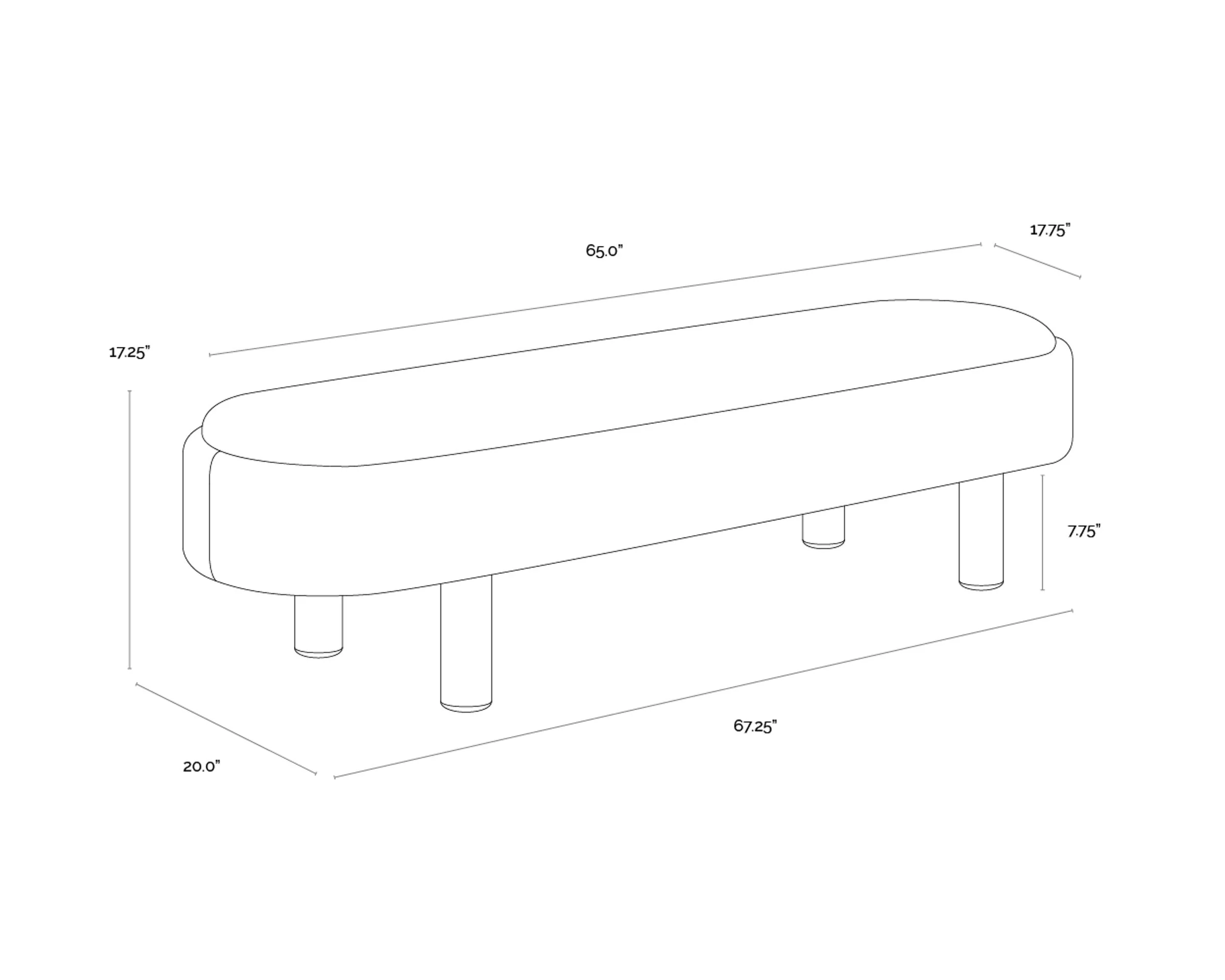 Odella Bench - Image 5