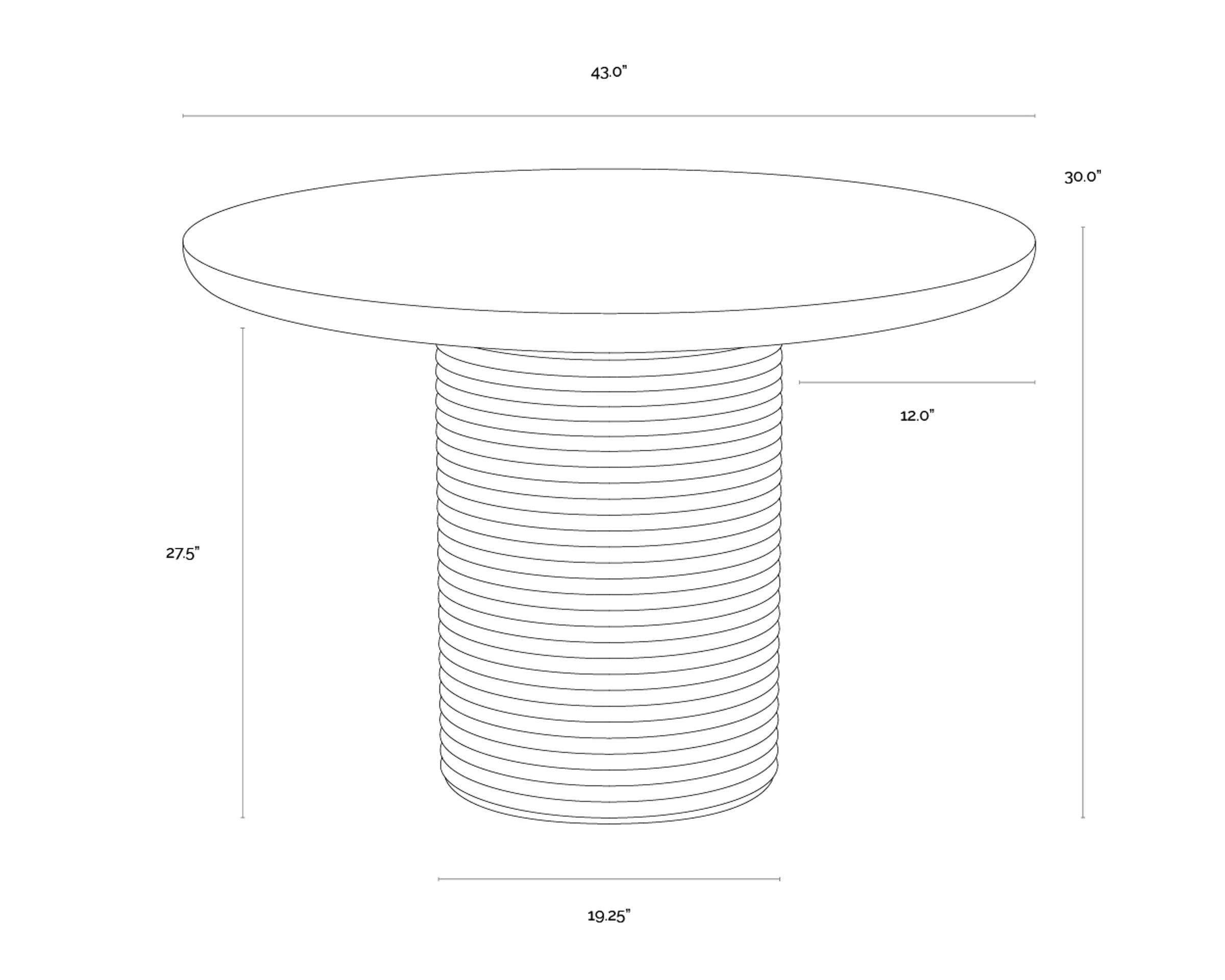 Riva Dining Table - Image 5