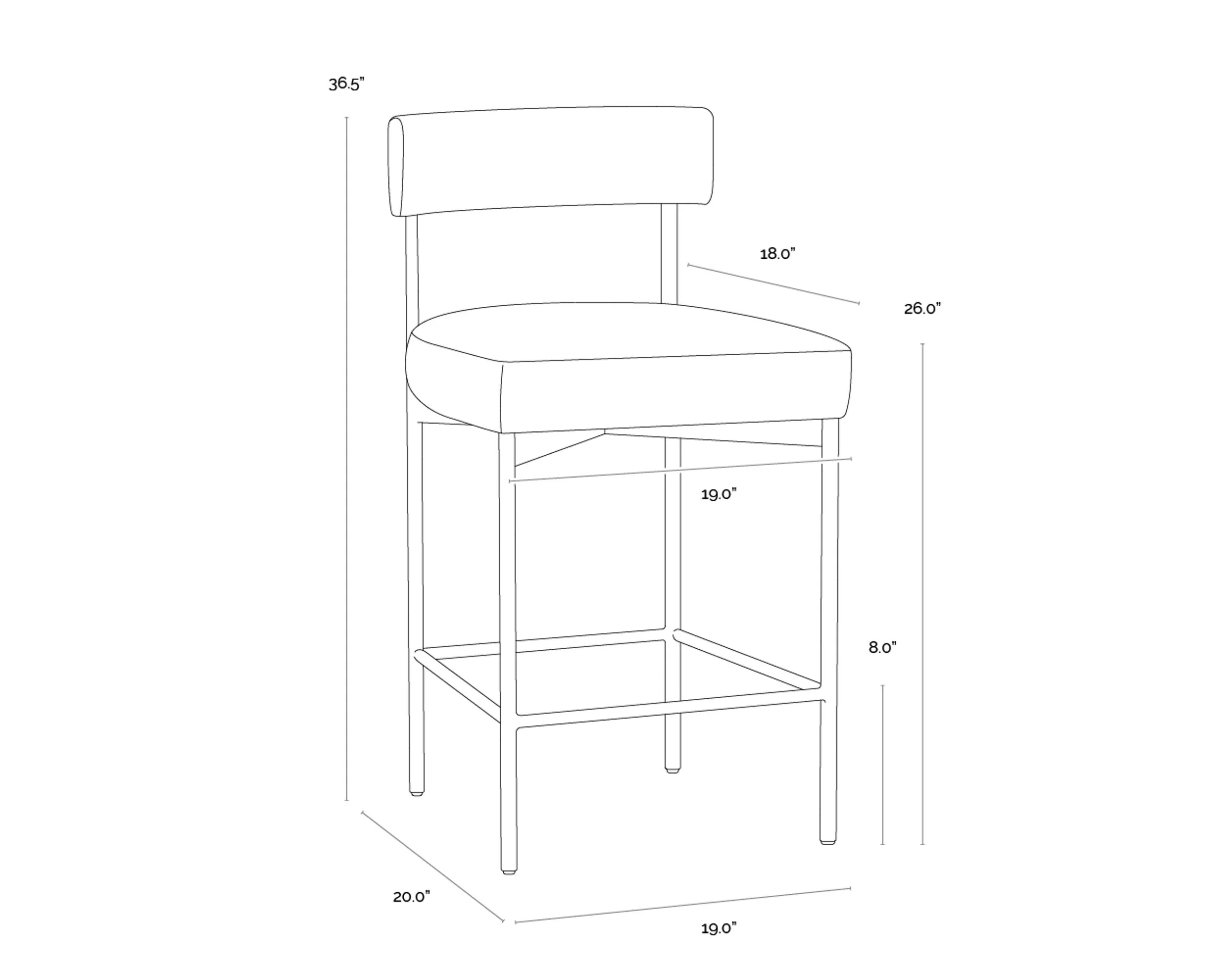 Seneca Counter Stool - Image 30
