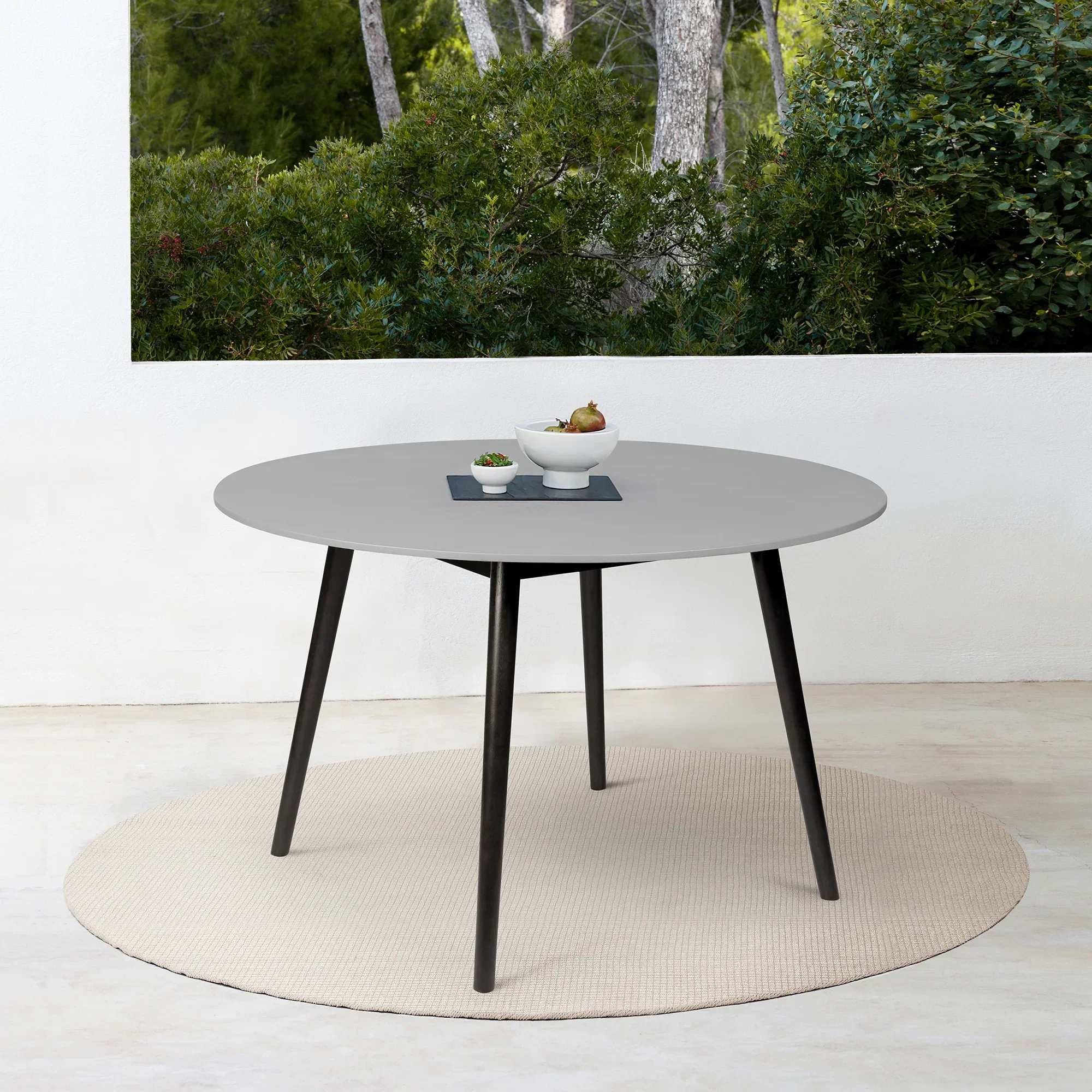Sydney 47" Round Outdoor Dining Table - Image 2