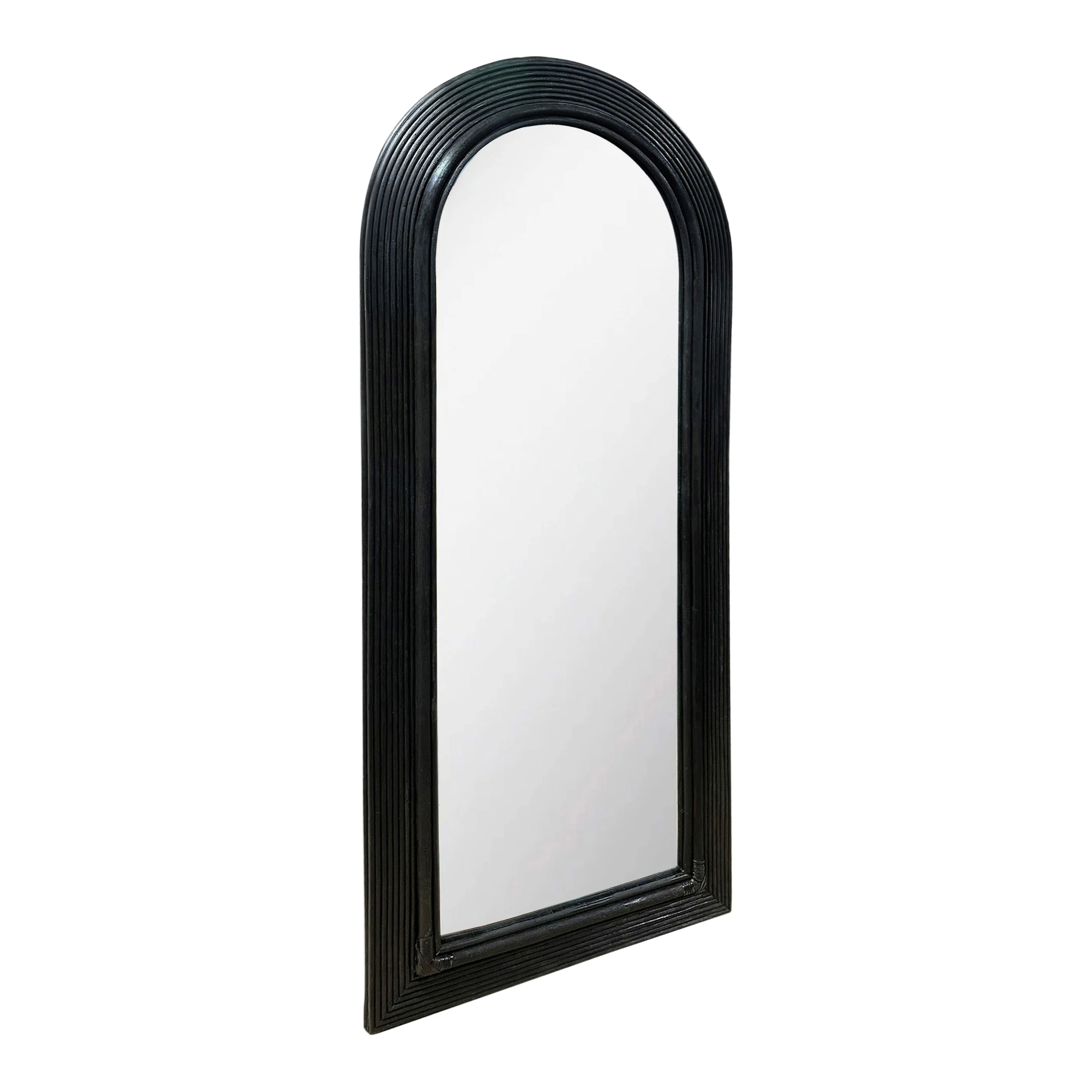 Tanya 70" Rattan Floor Mirror - Image 7