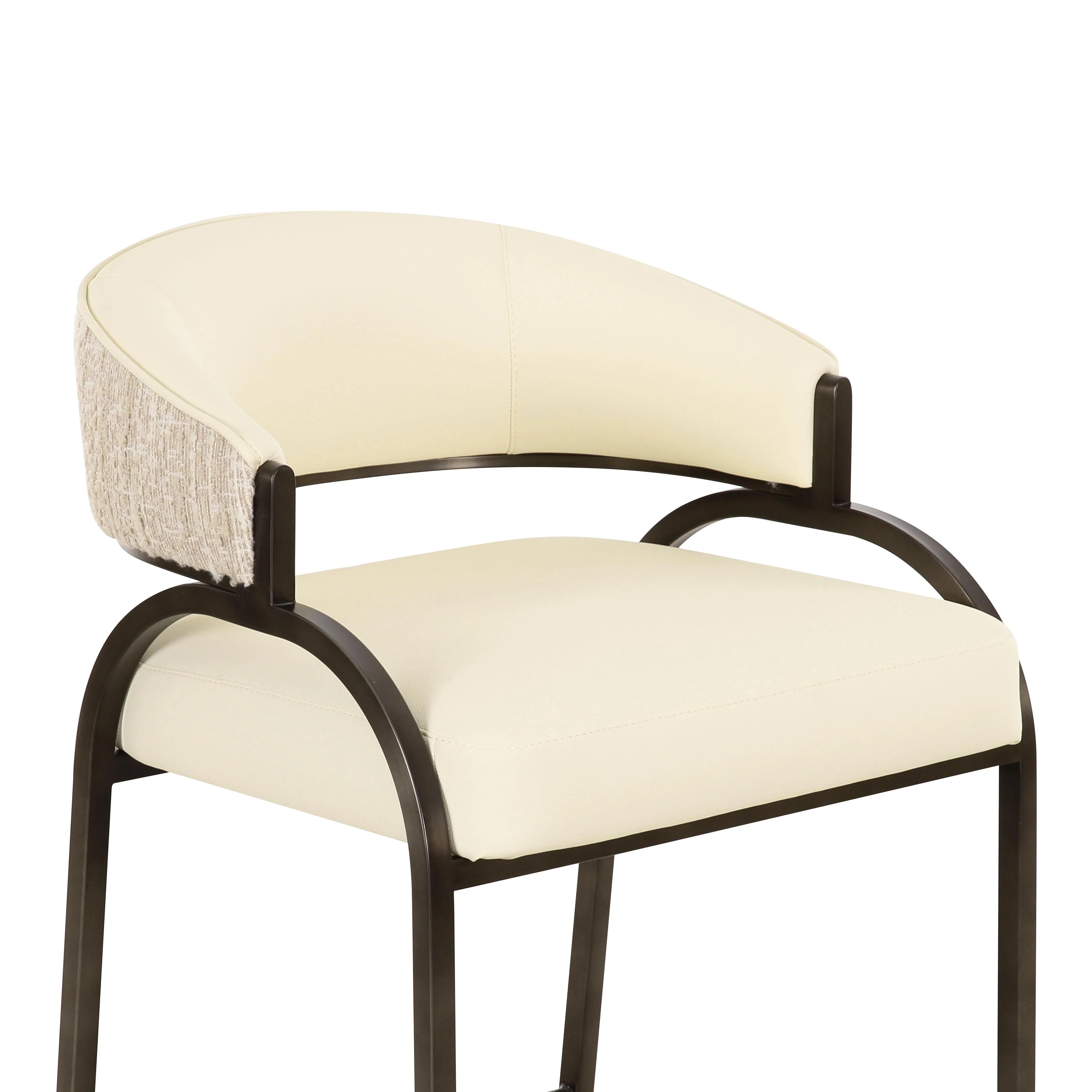 Tatum 2-Tone Performance Vegan Leather Counter Stool - Image 5