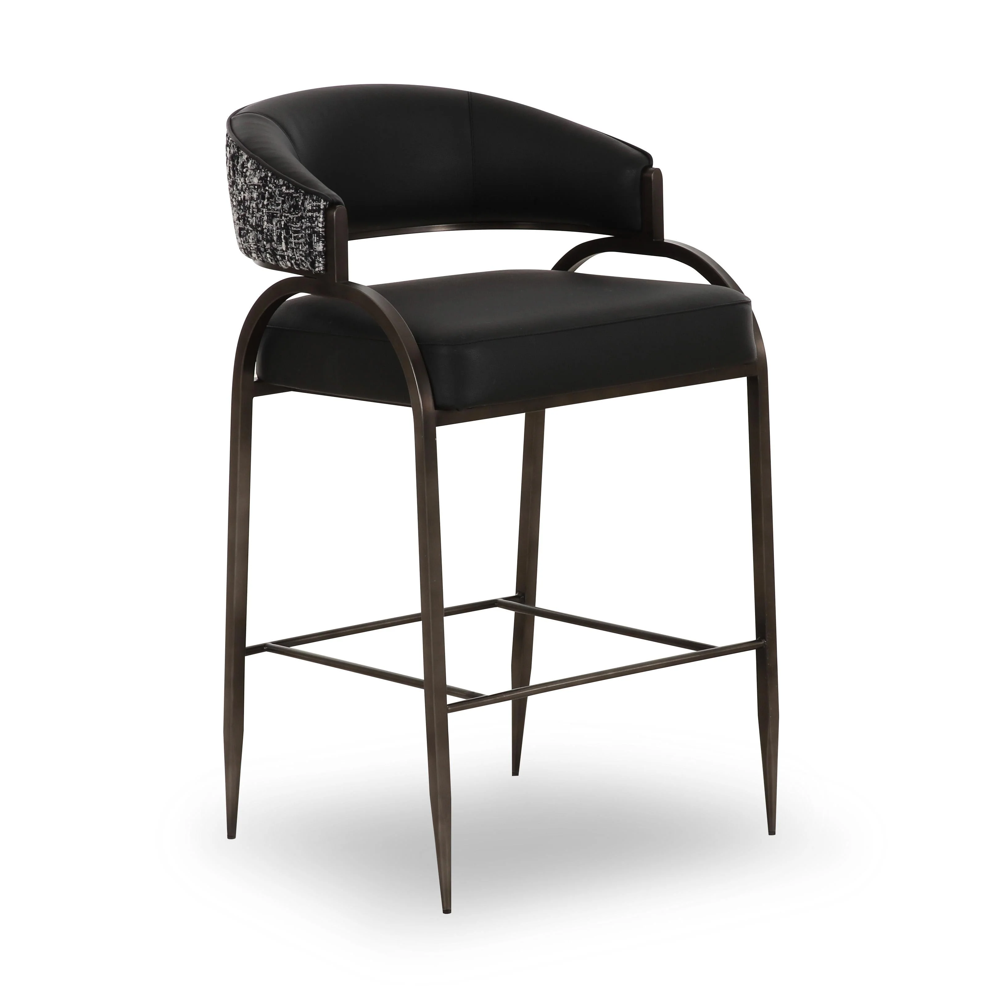 Tatum 2-Tone Performance Vegan Leather Counter Stool - Image 7