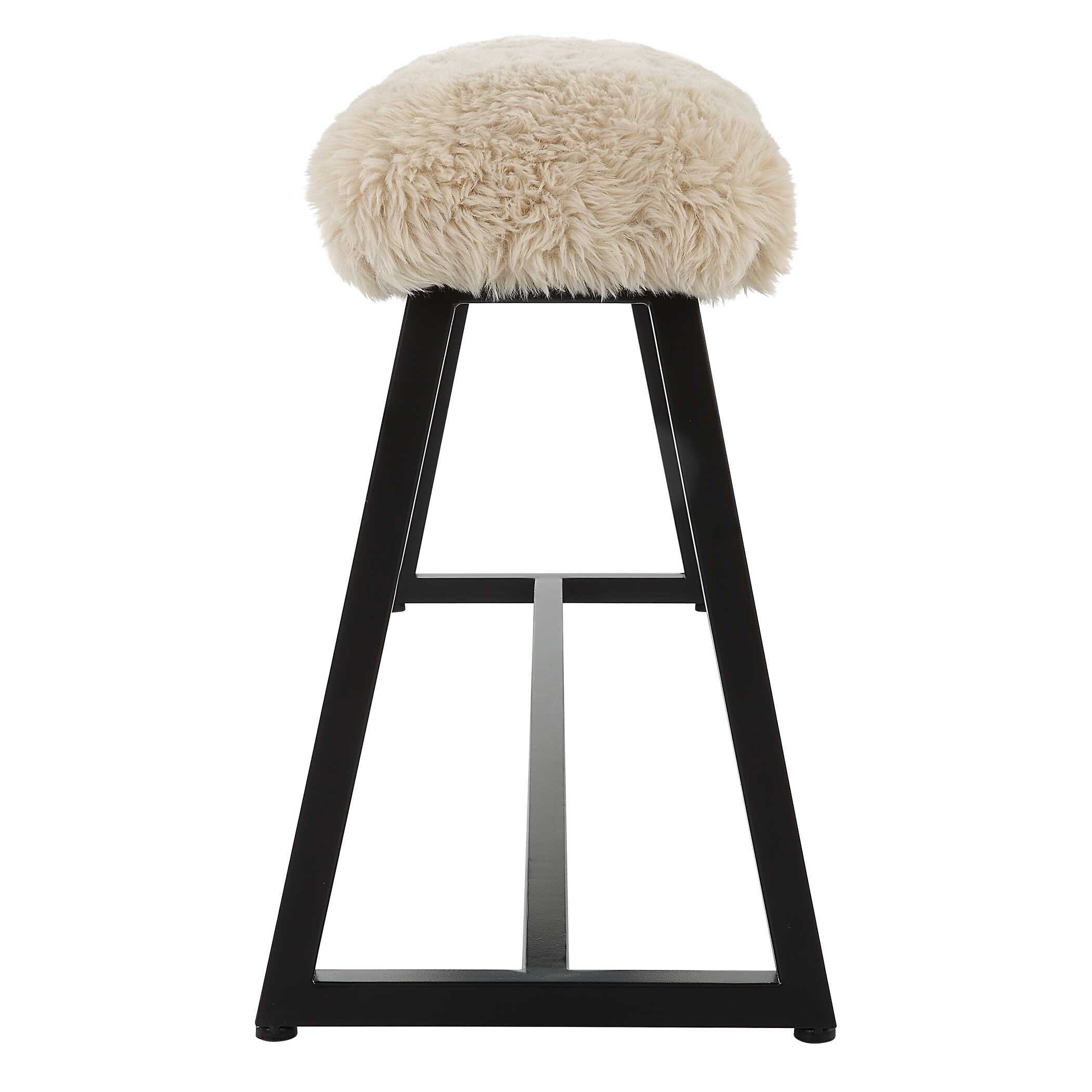 Taupo Sheepskin Bench - Image 5