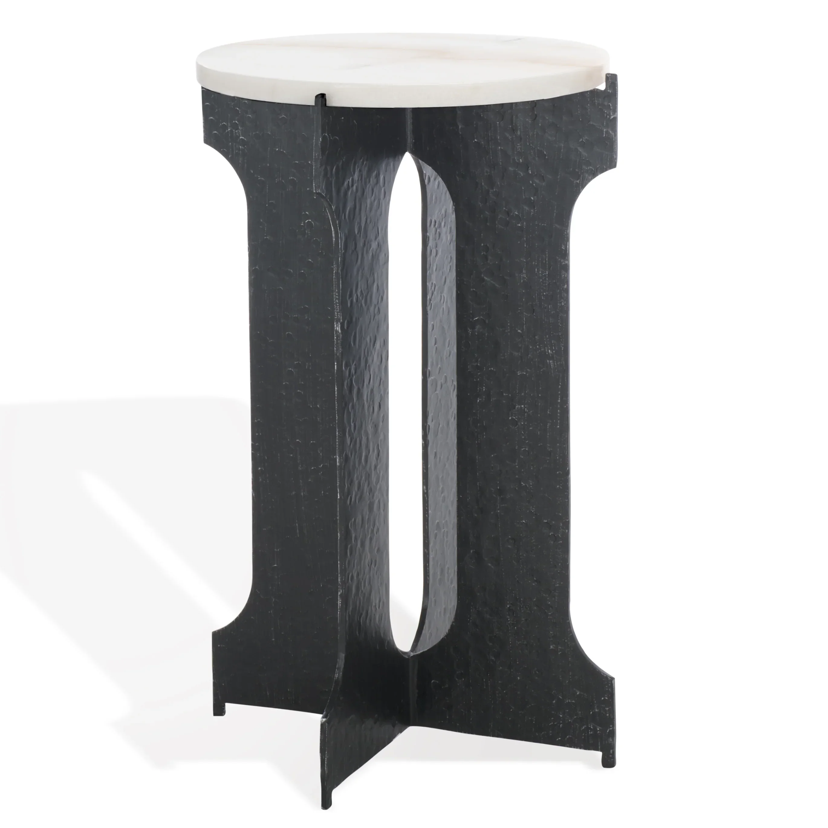 Tayanna Metal And Marble Accent Table - Image 3