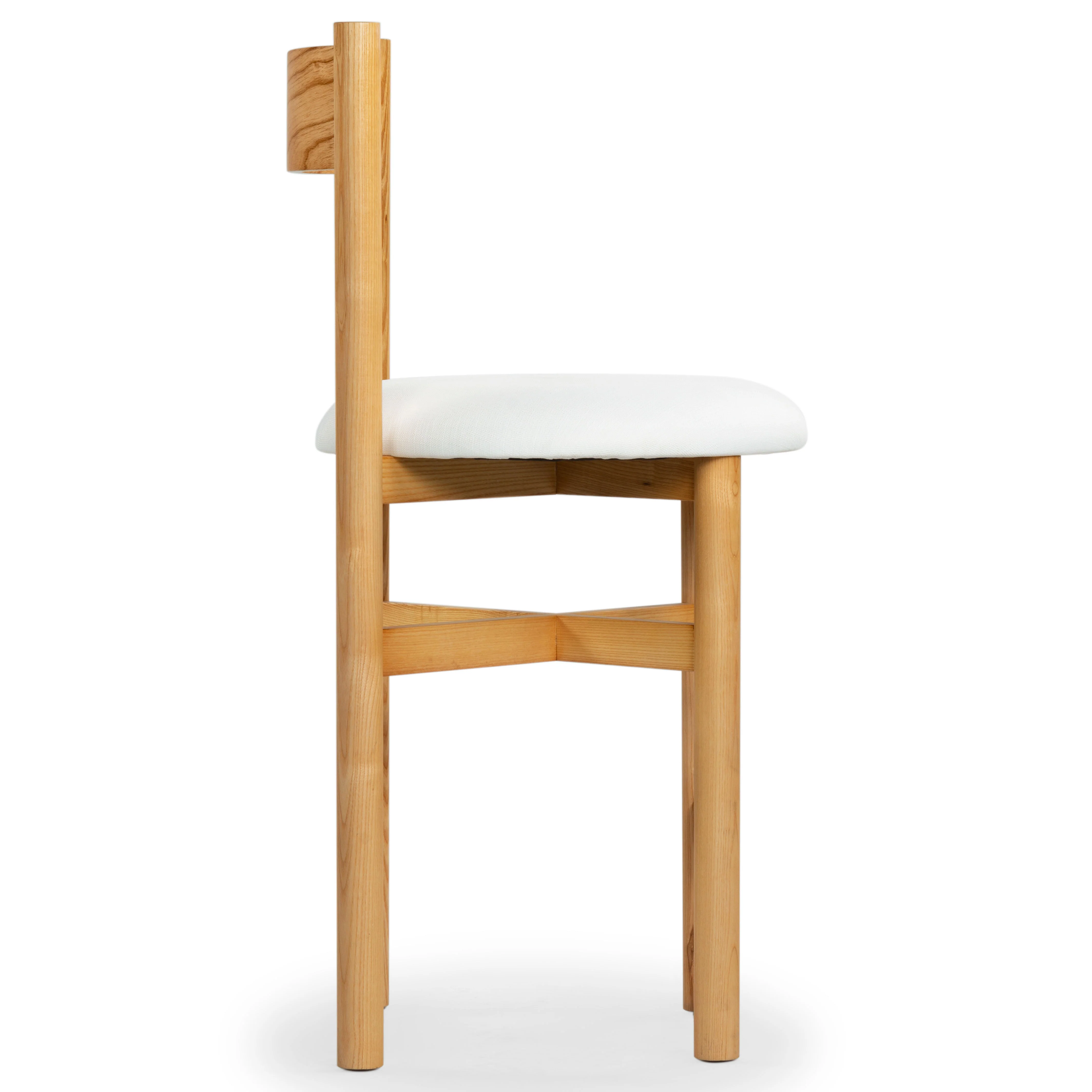 Tayla Linen Counter Stool - Image 7