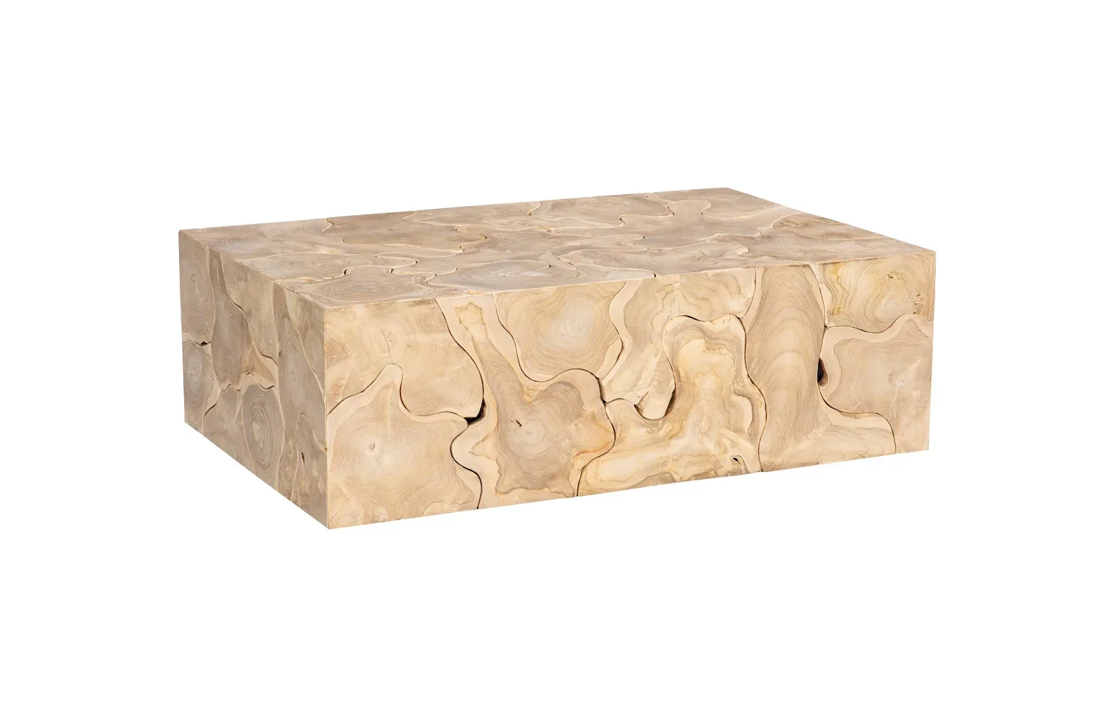 Teak Slice Coffee Table - Image 5