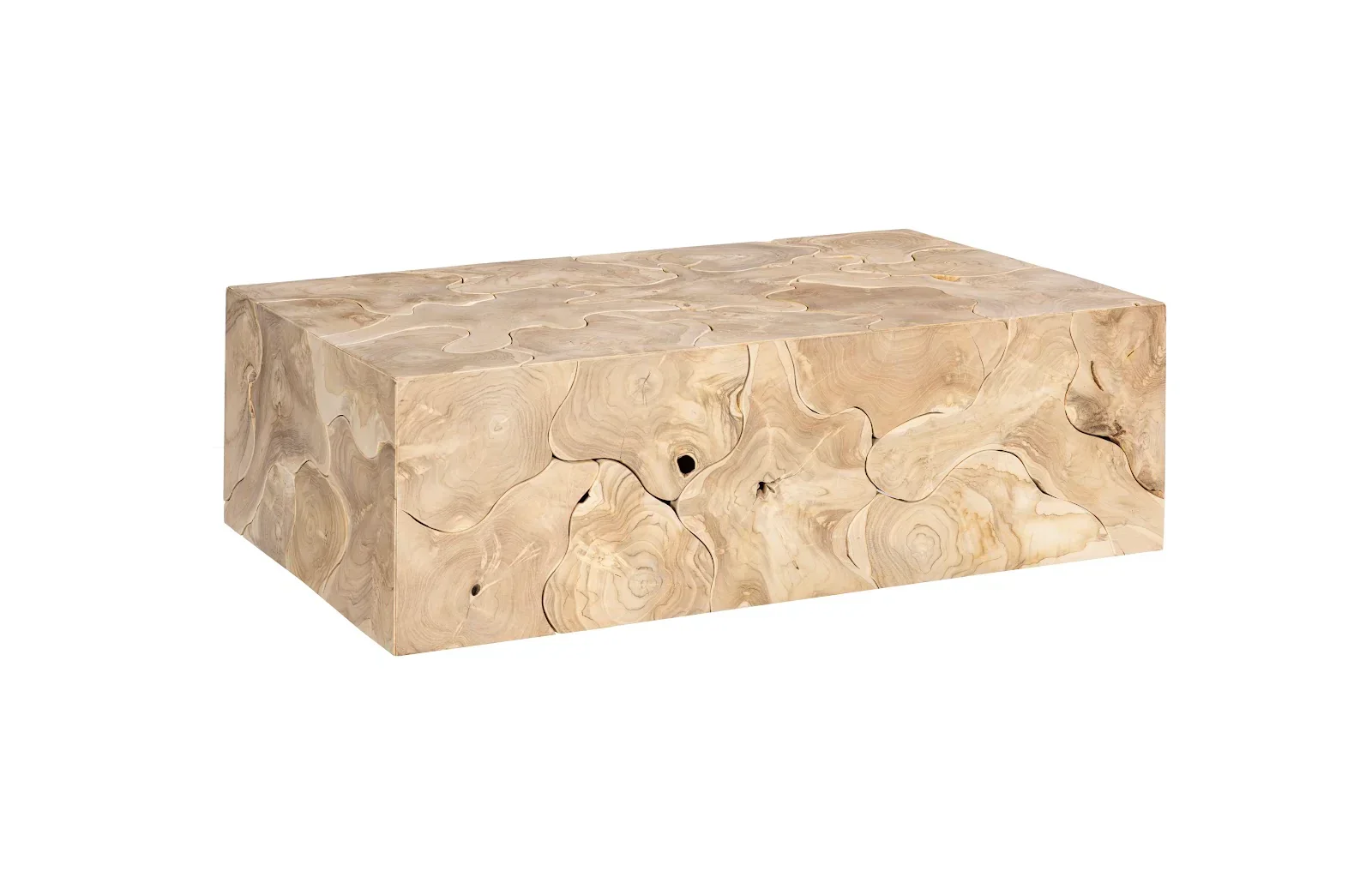 Teak Slice Coffee Table - Image 7