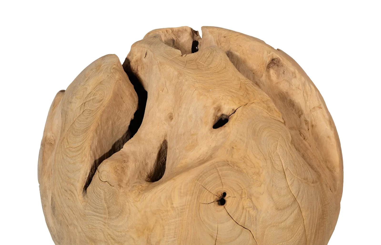 Teak Wood Ball - Image 3