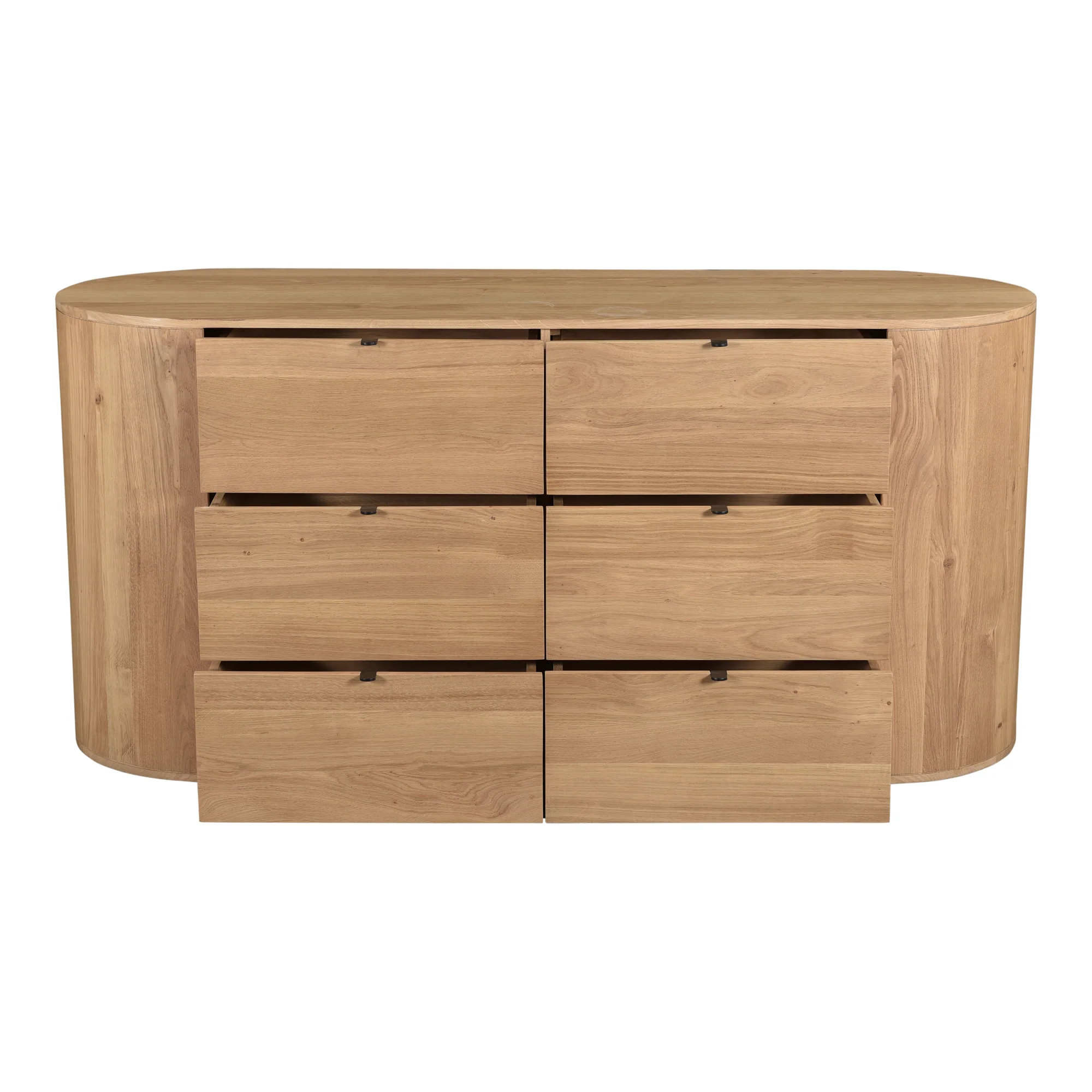 Theo 6 Drawer Dresser Natural - Image 5