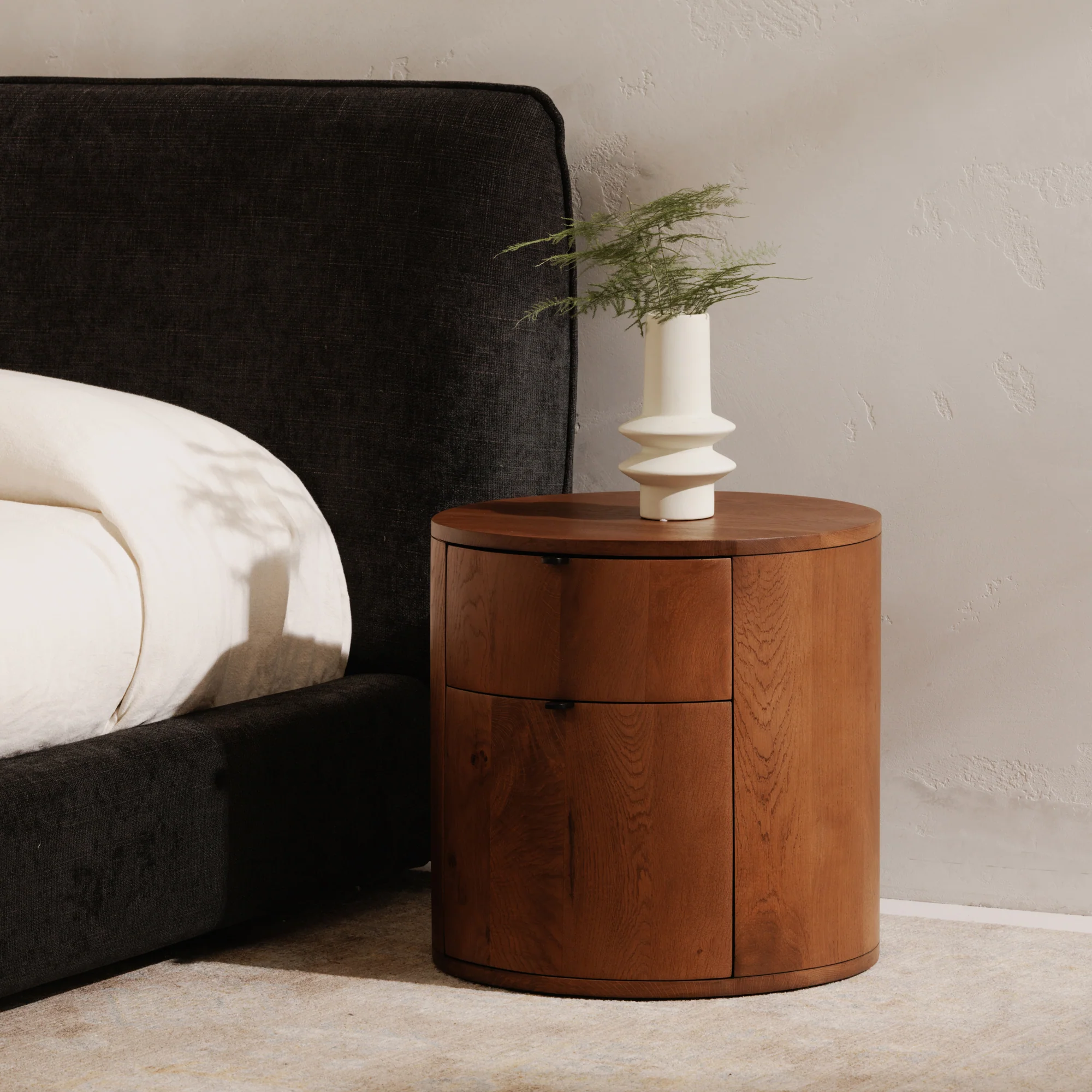 Theo Two Drawer Nightstand - Image 8