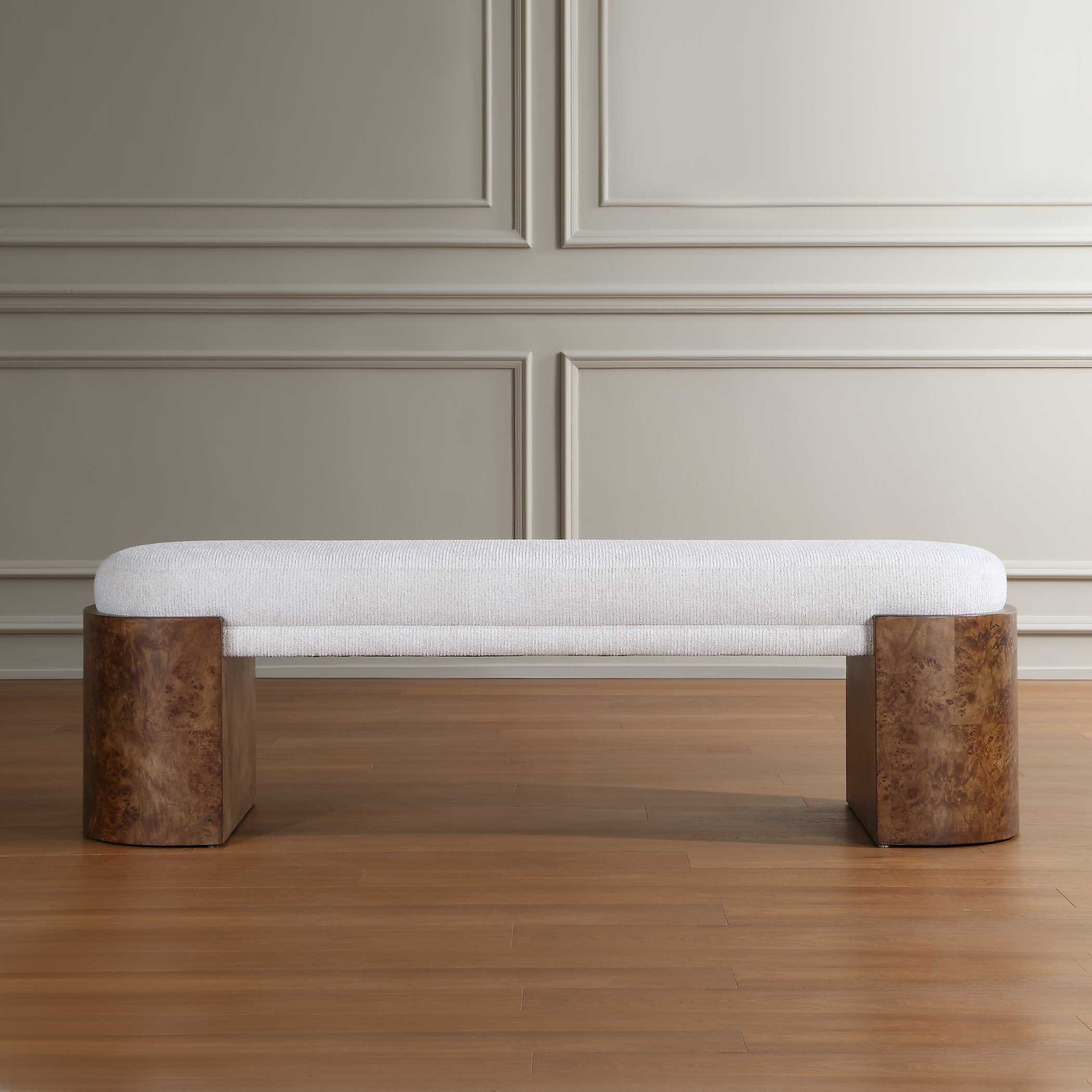 Thorian Off-White Bench - Image 2