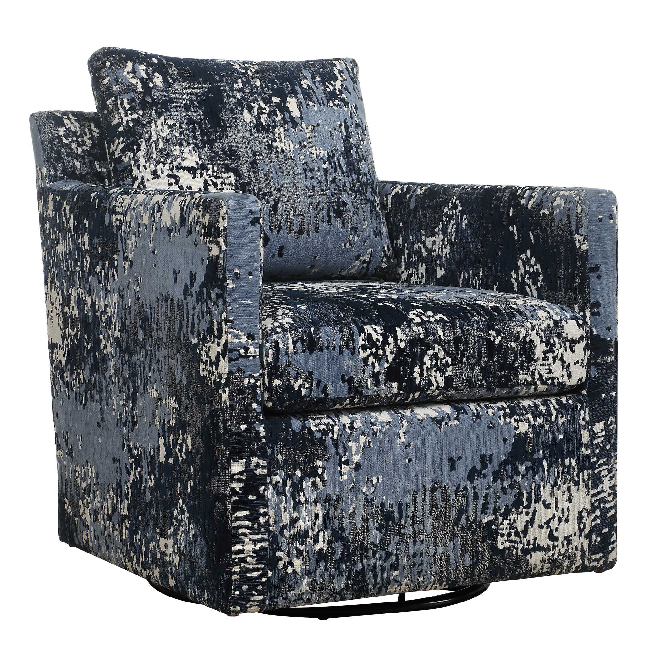 Tisdell Patterned Swivel/Glider - Image 4