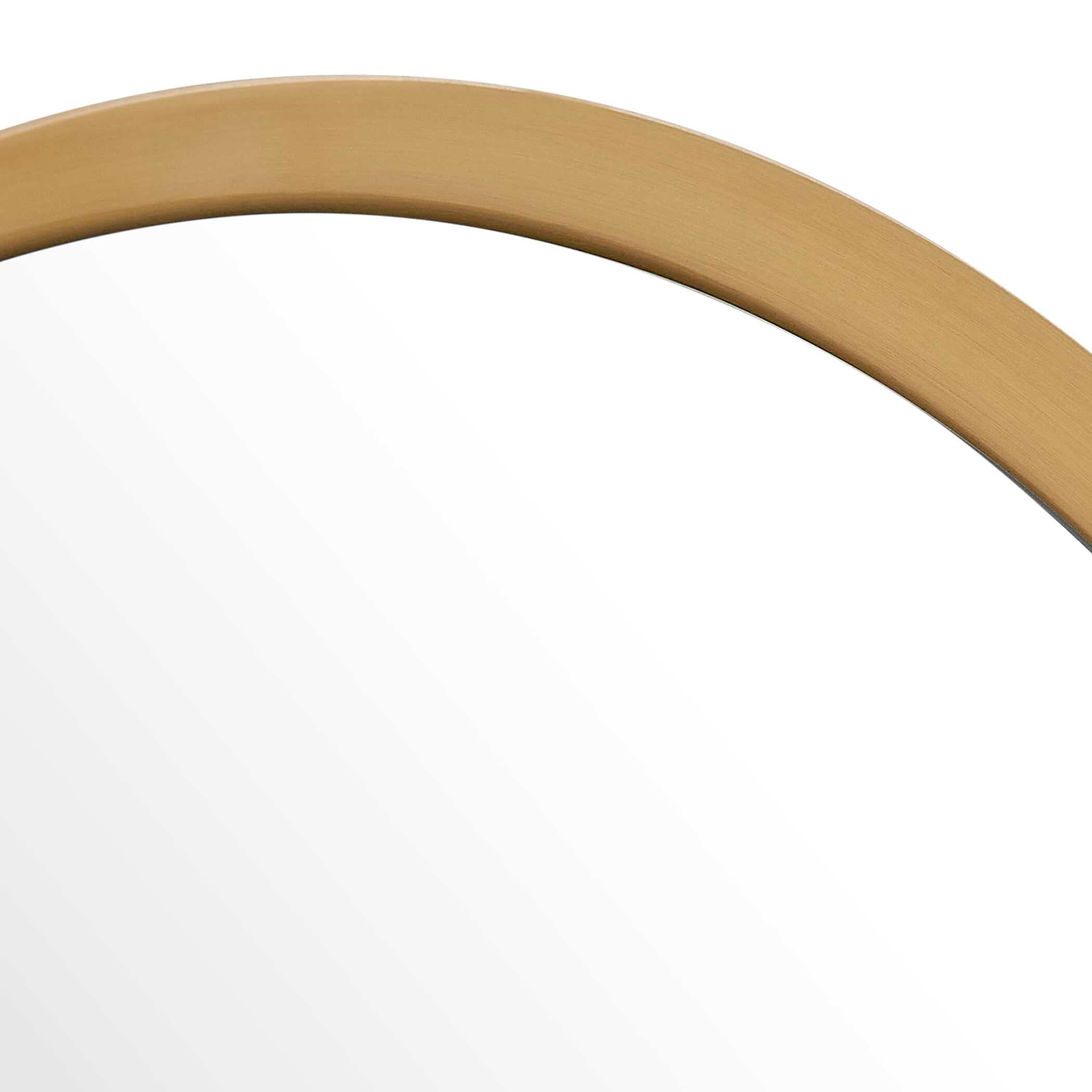 Torrado Oval Brass Mirror - Image 5