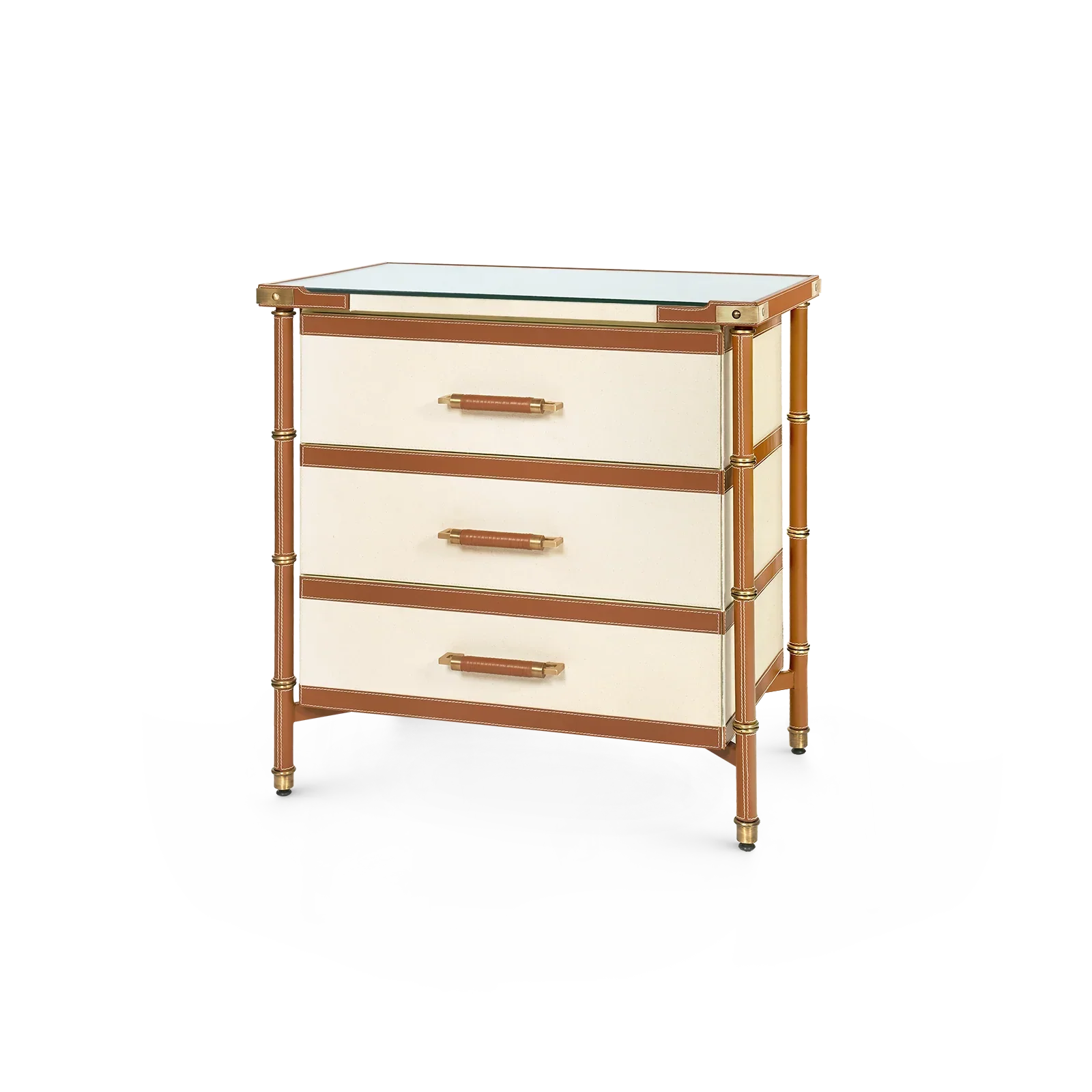 Toulon 3-Drawer Side Table - Image 4