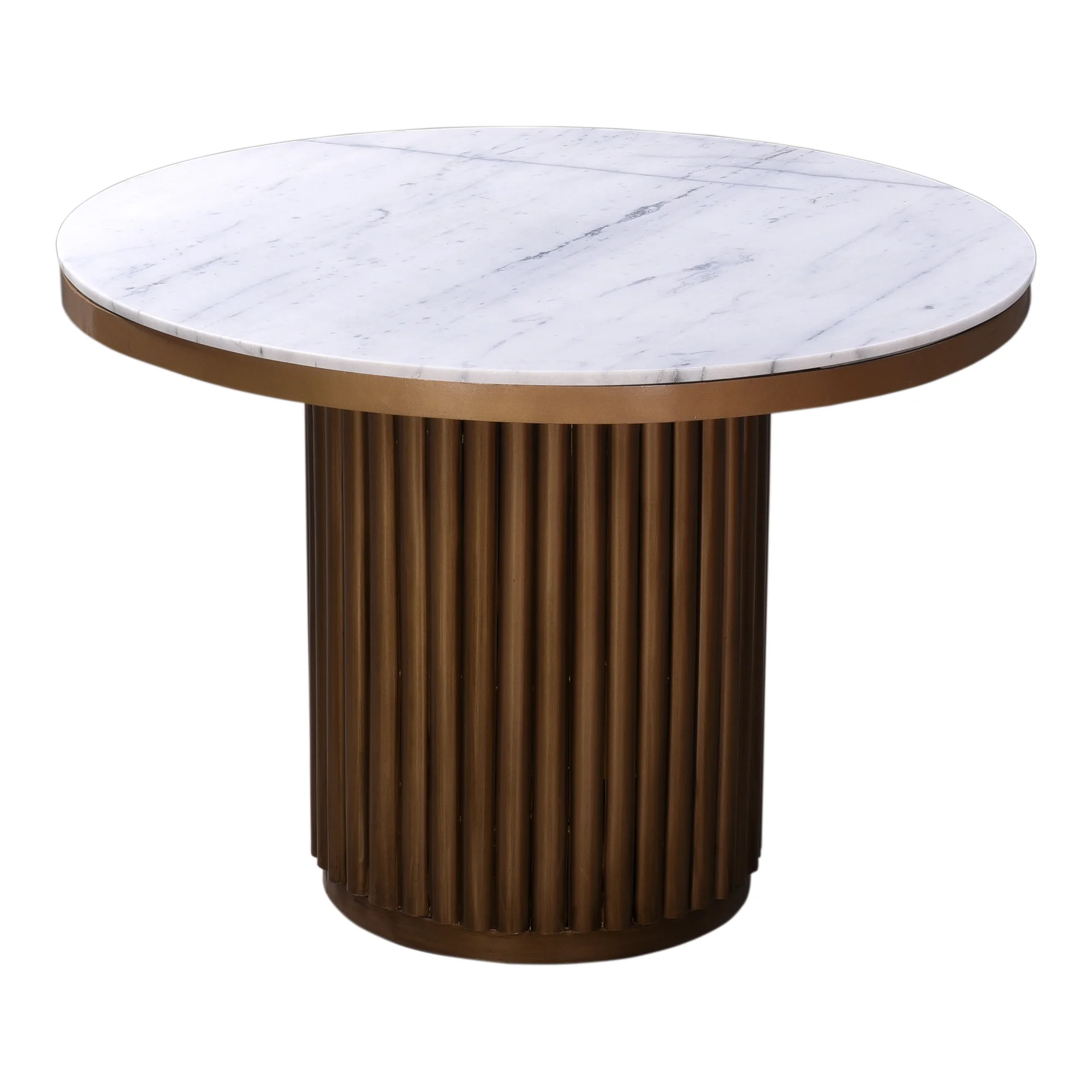 Tower Dining Table White Marble - Image 3