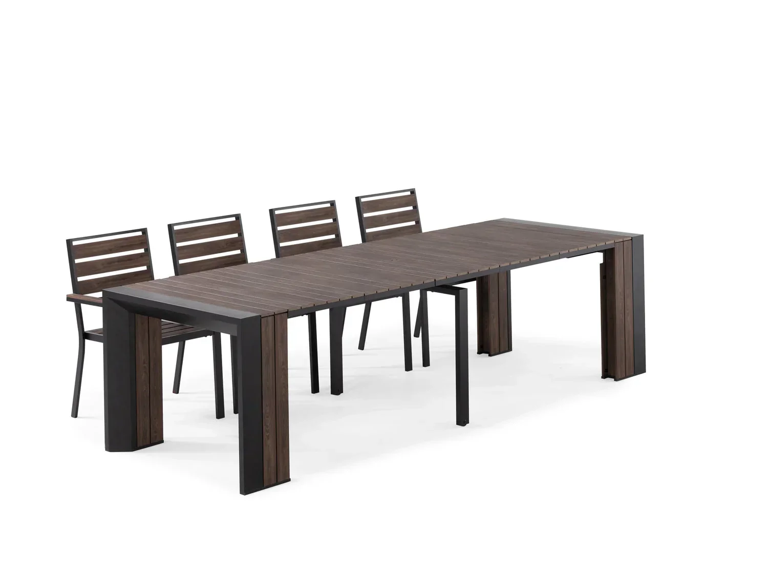 Transformer Outdoor Table Dining Set