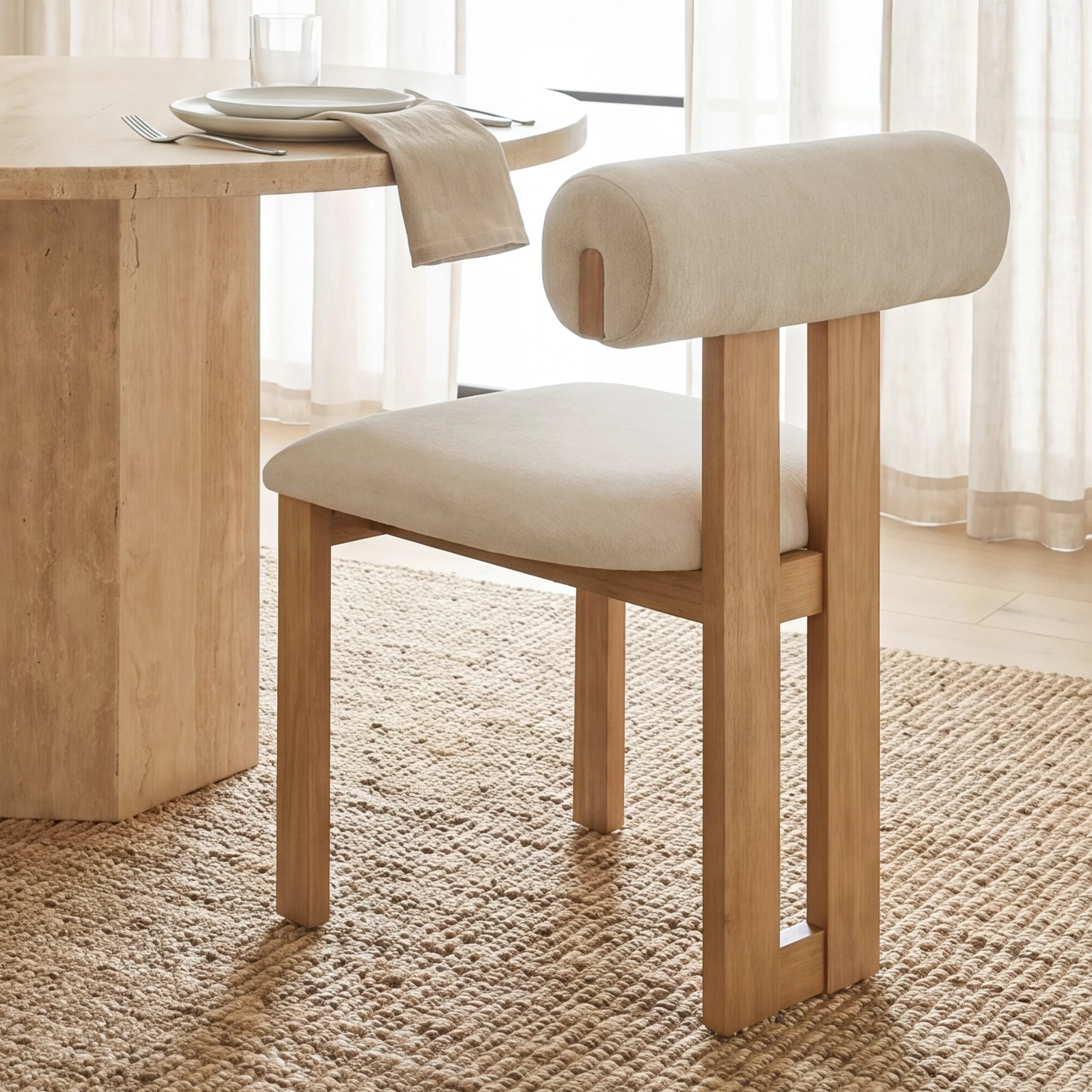 Tribeca Fabric Dining Chair - Image 2