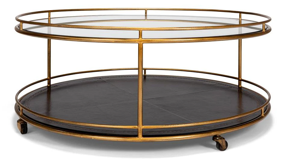 Trolley Round Cocktail Table - Image 3