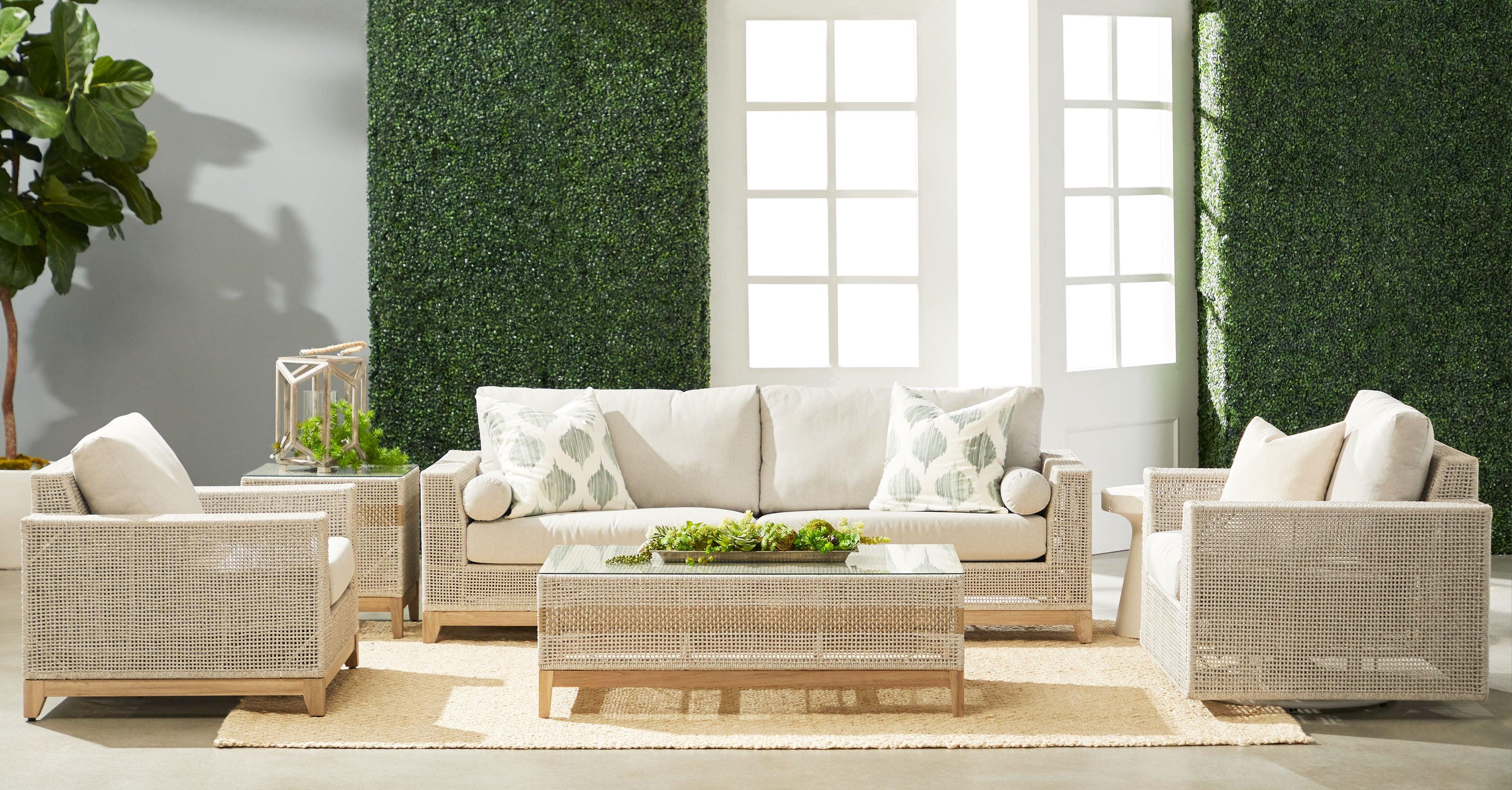 Tropez Outdoor Swivel Rocker Sofa Chair - Image 11