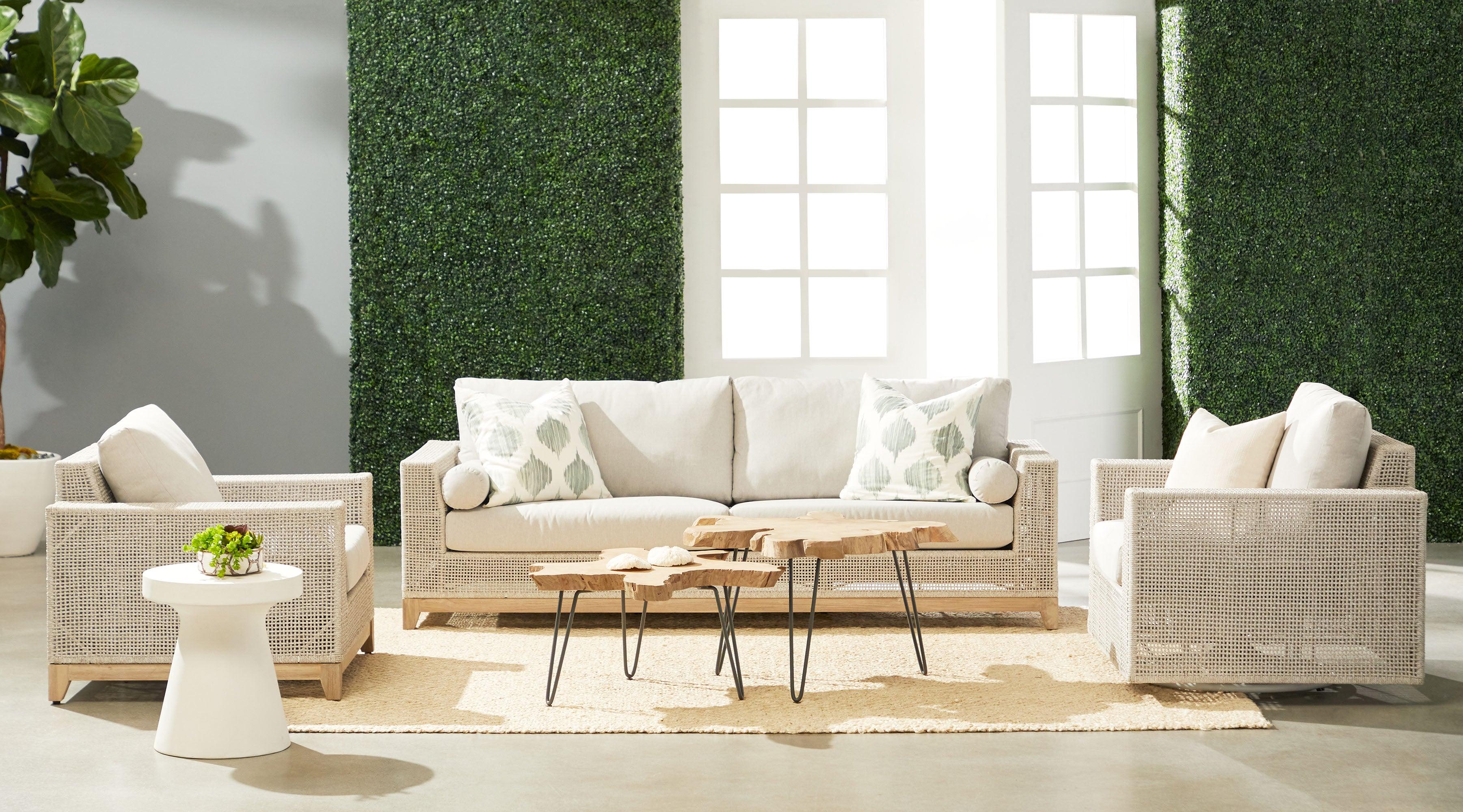 Tropez Outdoor Swivel Rocker Sofa Chair - Image 12