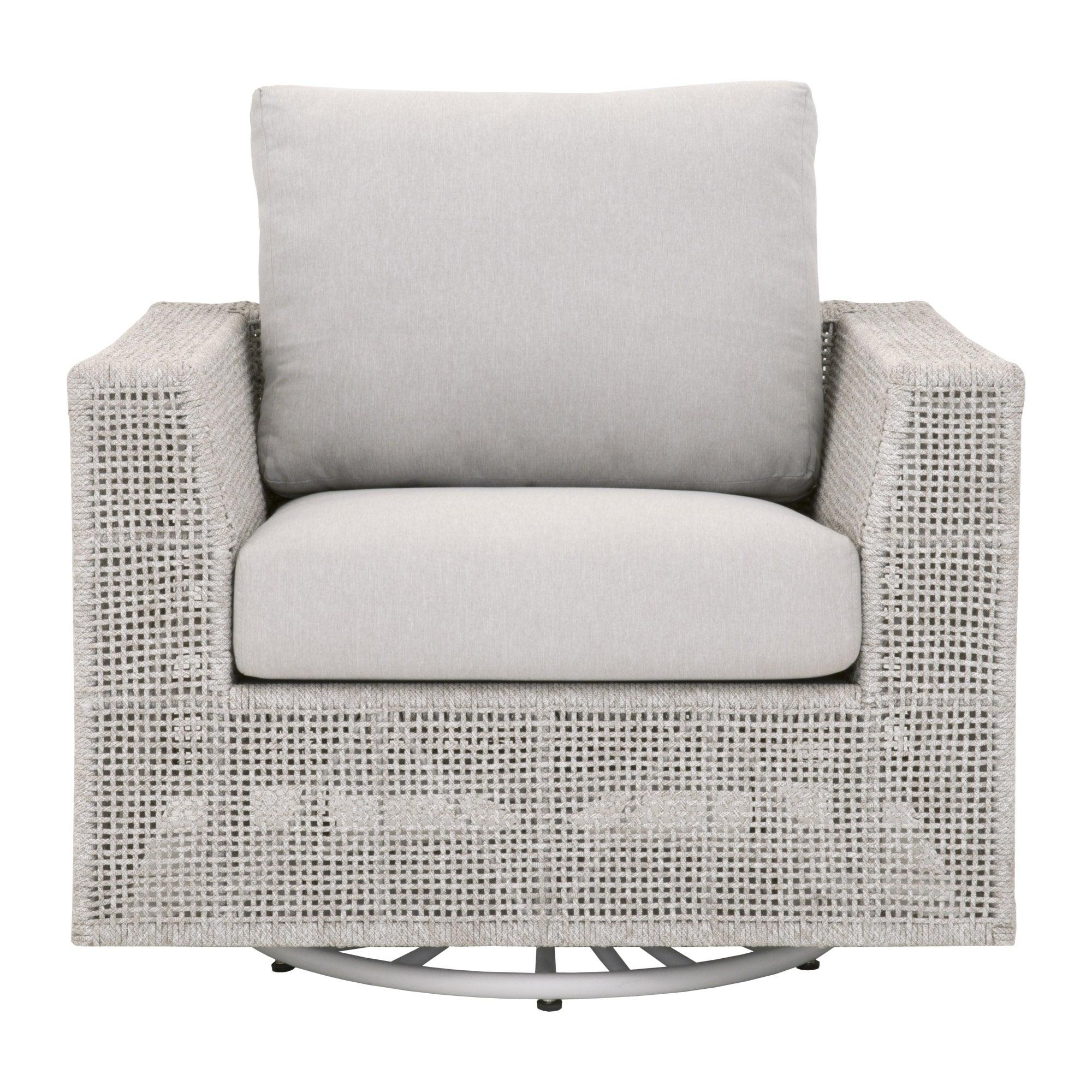 Tropez Outdoor Swivel Rocker Sofa Chair - Image 2