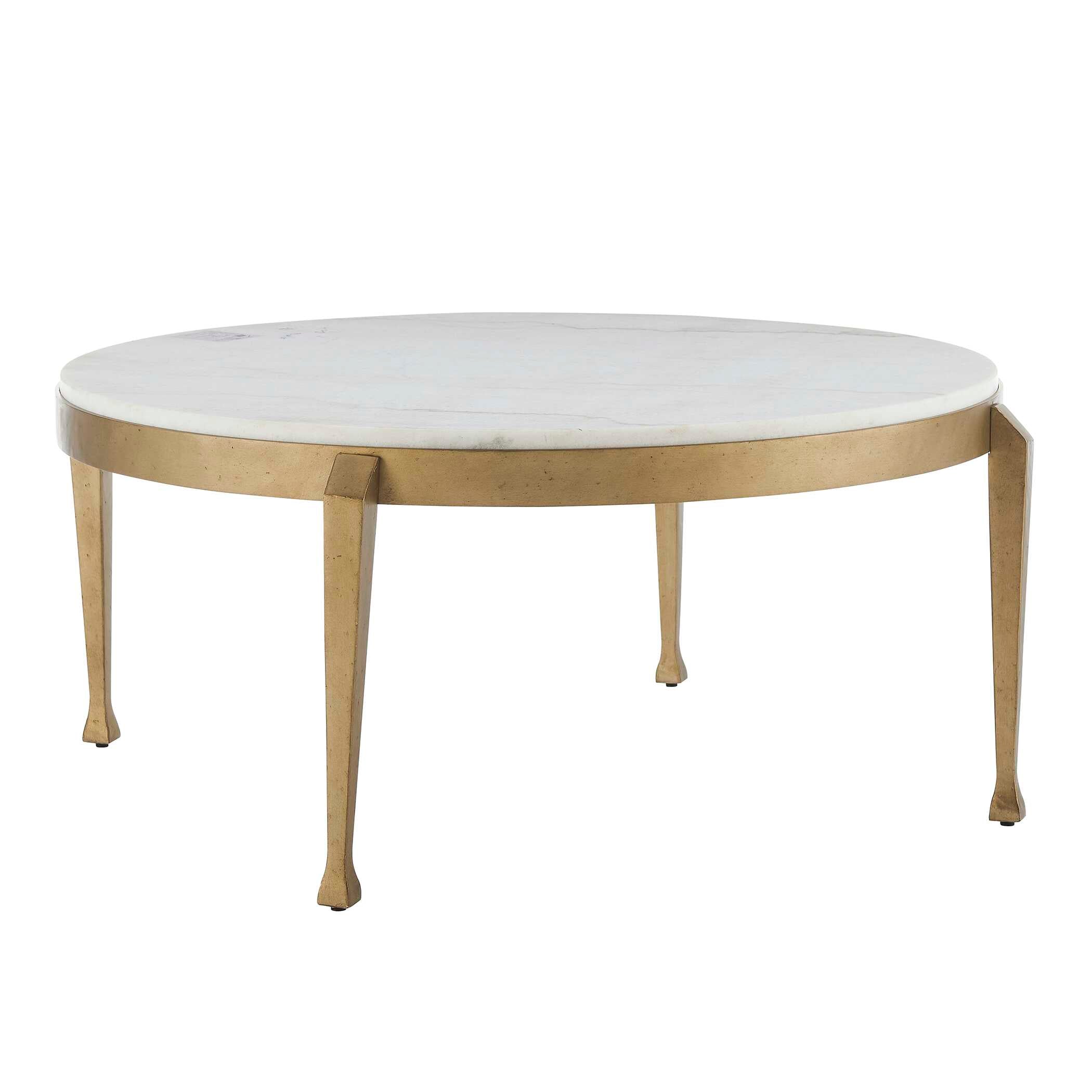 Tylan Round Marble Coffee Table - Image 4