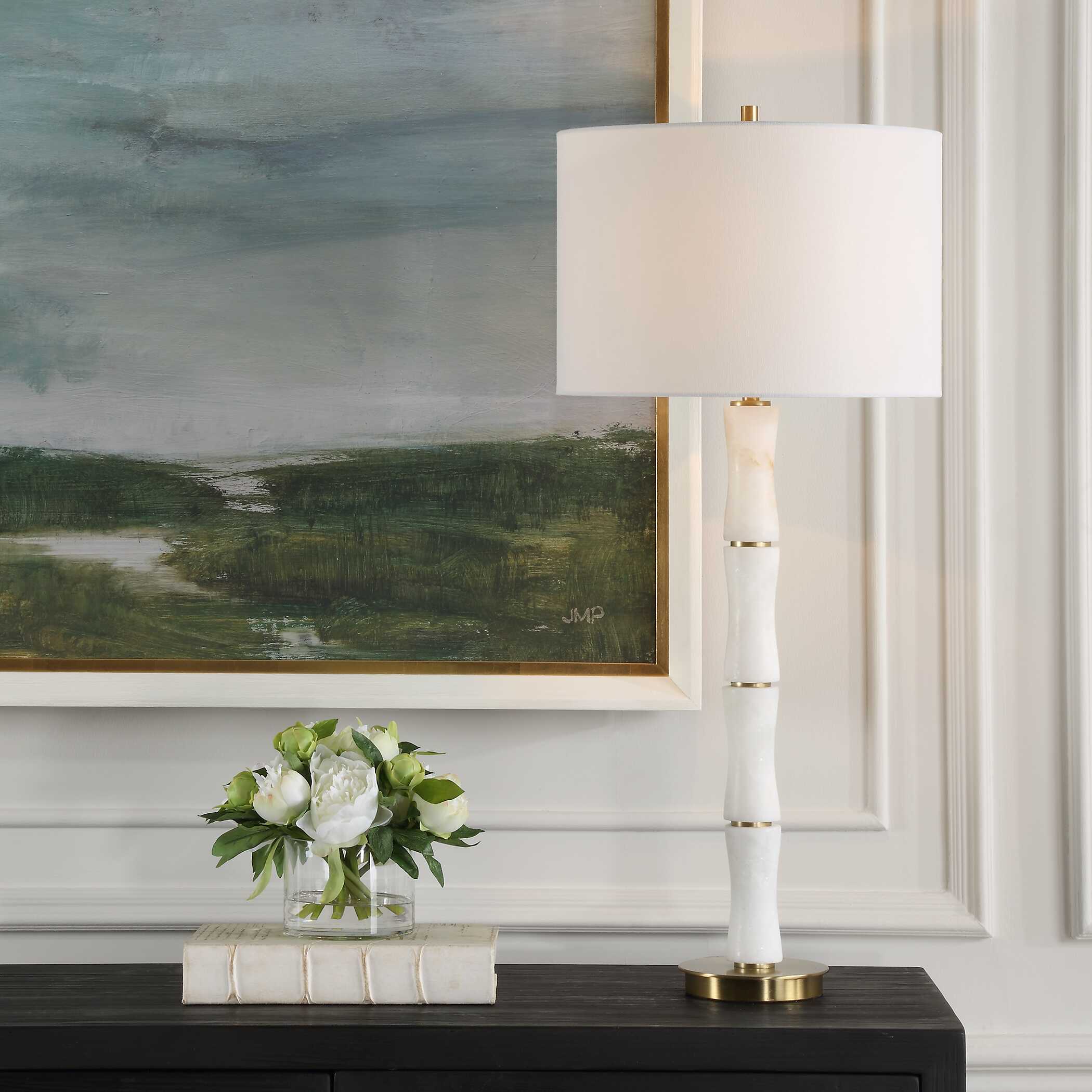 Unify Alabaster Table Lamp - Image 2