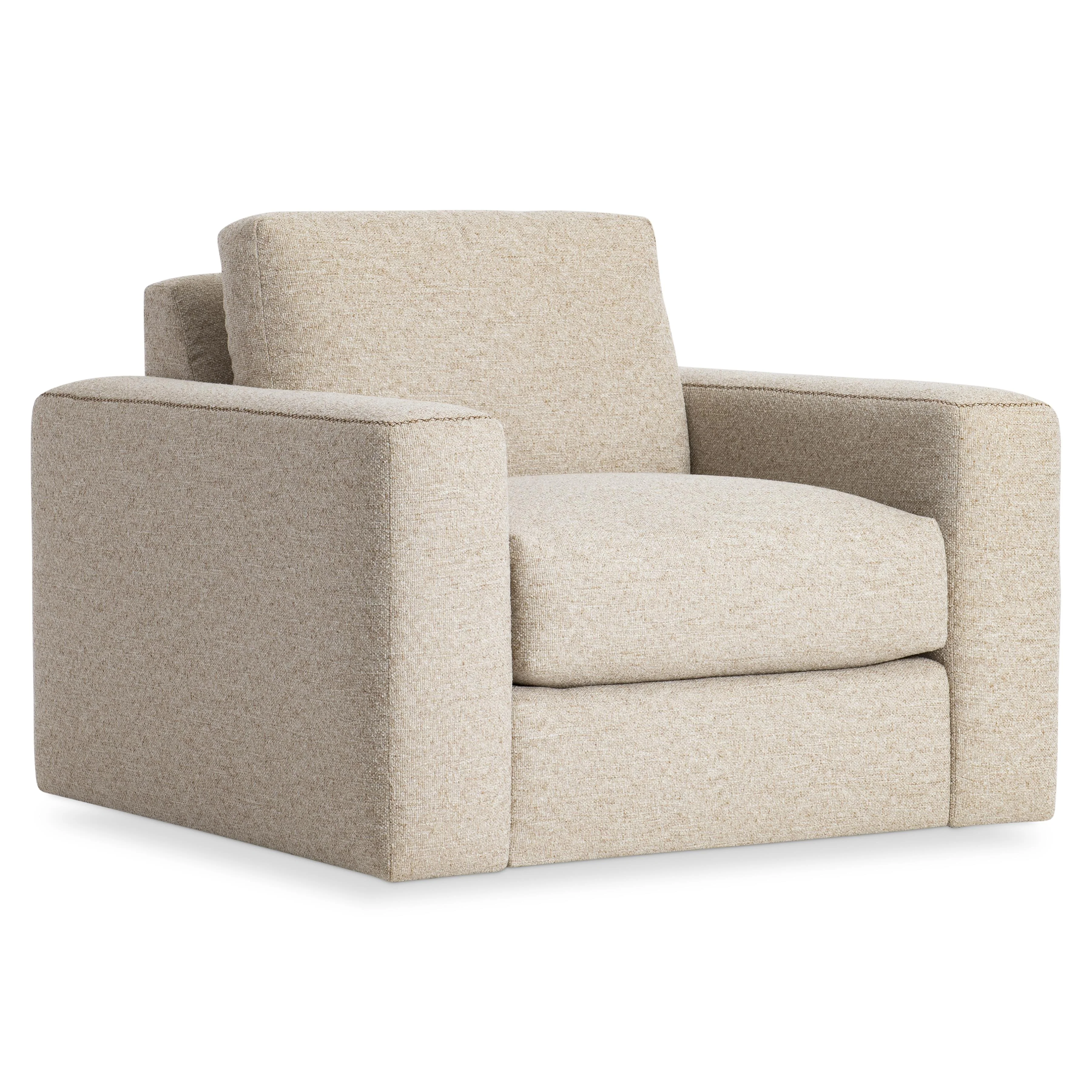 Vaughn Fabric Swivel Chair - Image 6