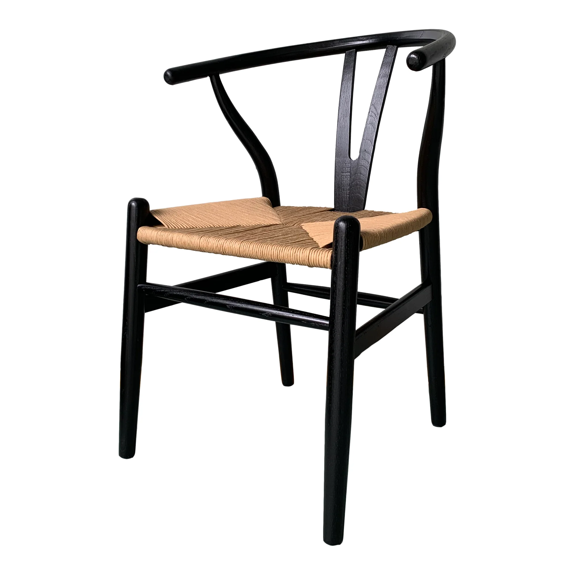 Ventana Dining Chair Black And Natural - Set of 2 - Image 5