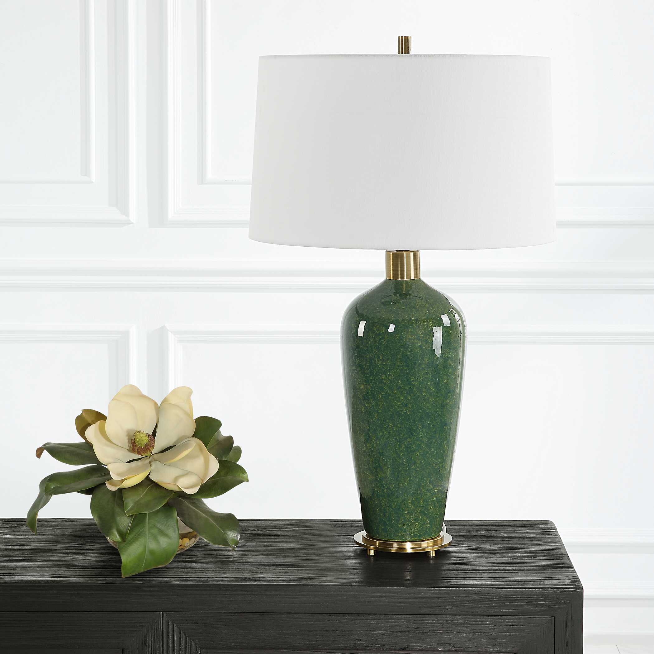 Verdell Green Table Lamp - Image 3