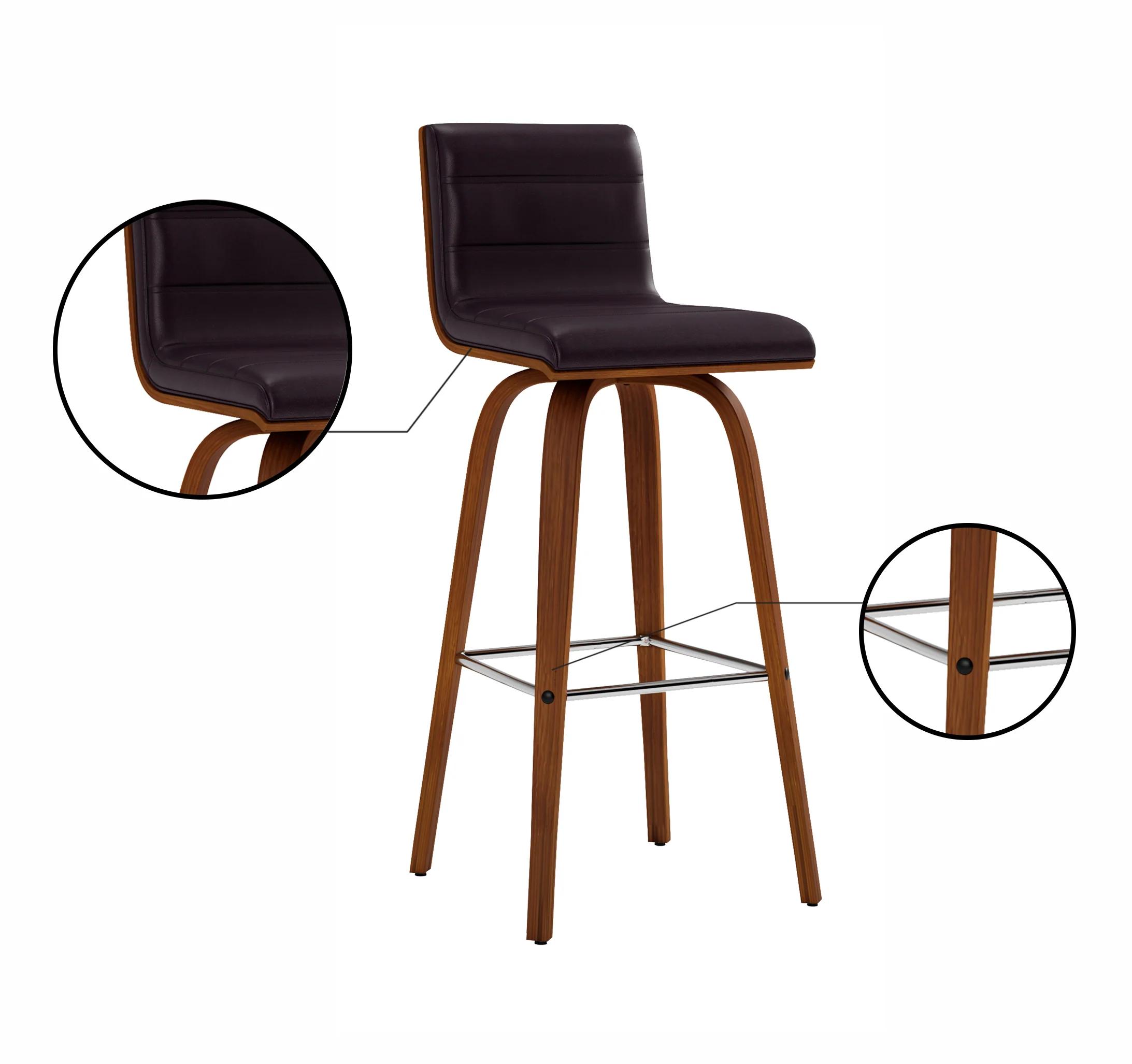 Vienna 30" Barstool - Set of 2 - Image 14