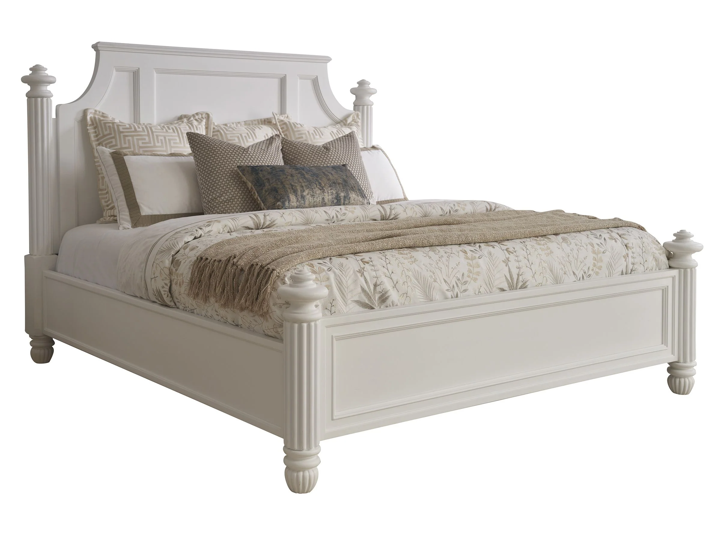 Villa Blanca Santorini Panel Bed California King - Image 2