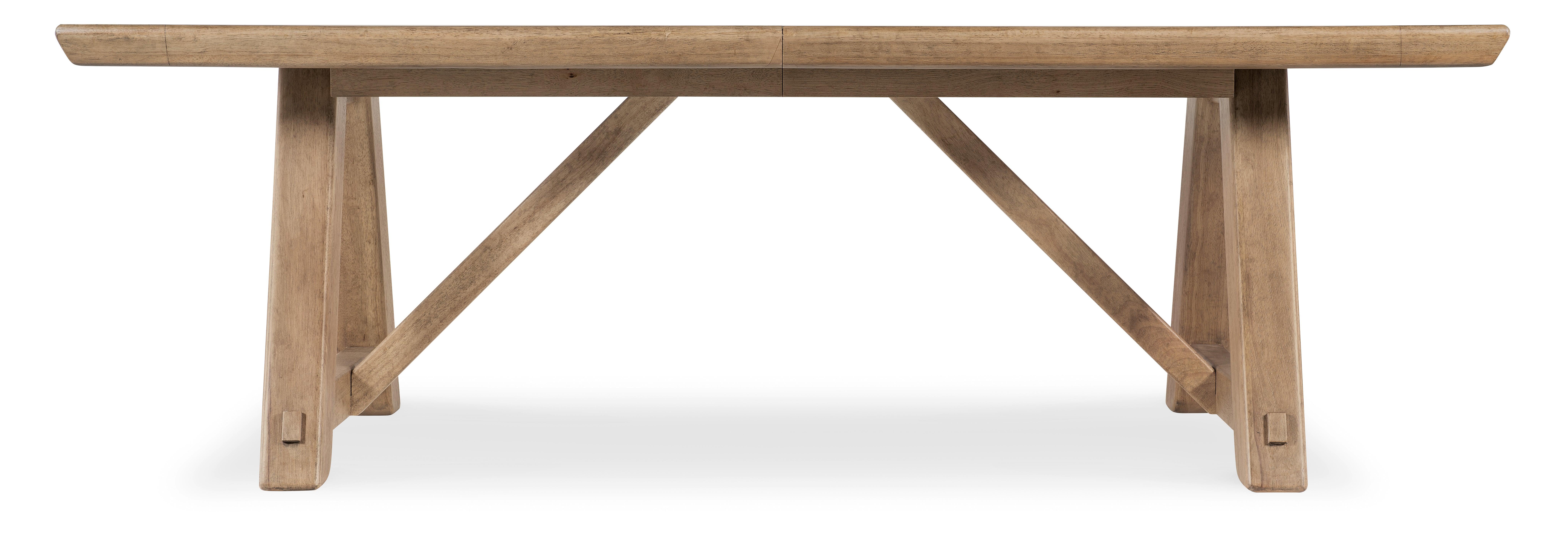 Vineyard Row Rectangle Dining Table with Two 20-inch Leaves - Image 2
