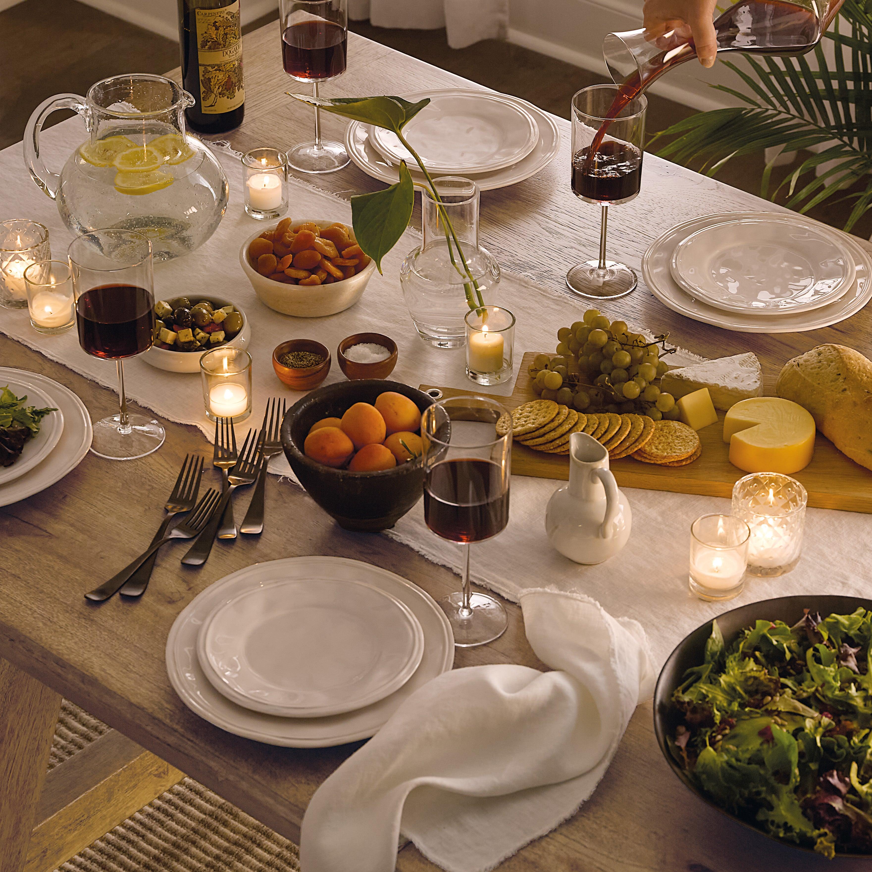 Vineyard Row Rectangle Dining Table with Two 20-inch Leaves - Image 5