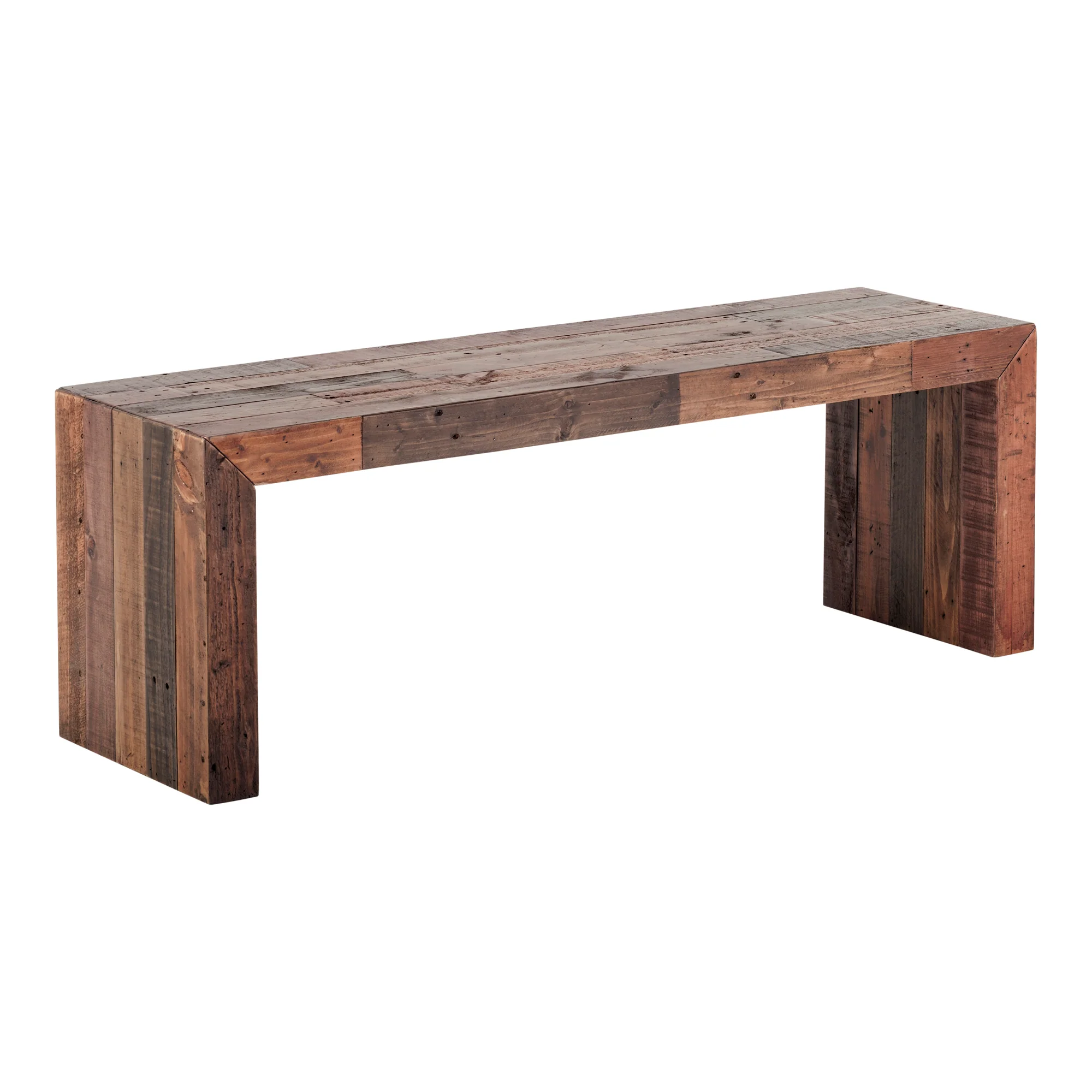 Vintage Bench Small Light Brown - Image 3