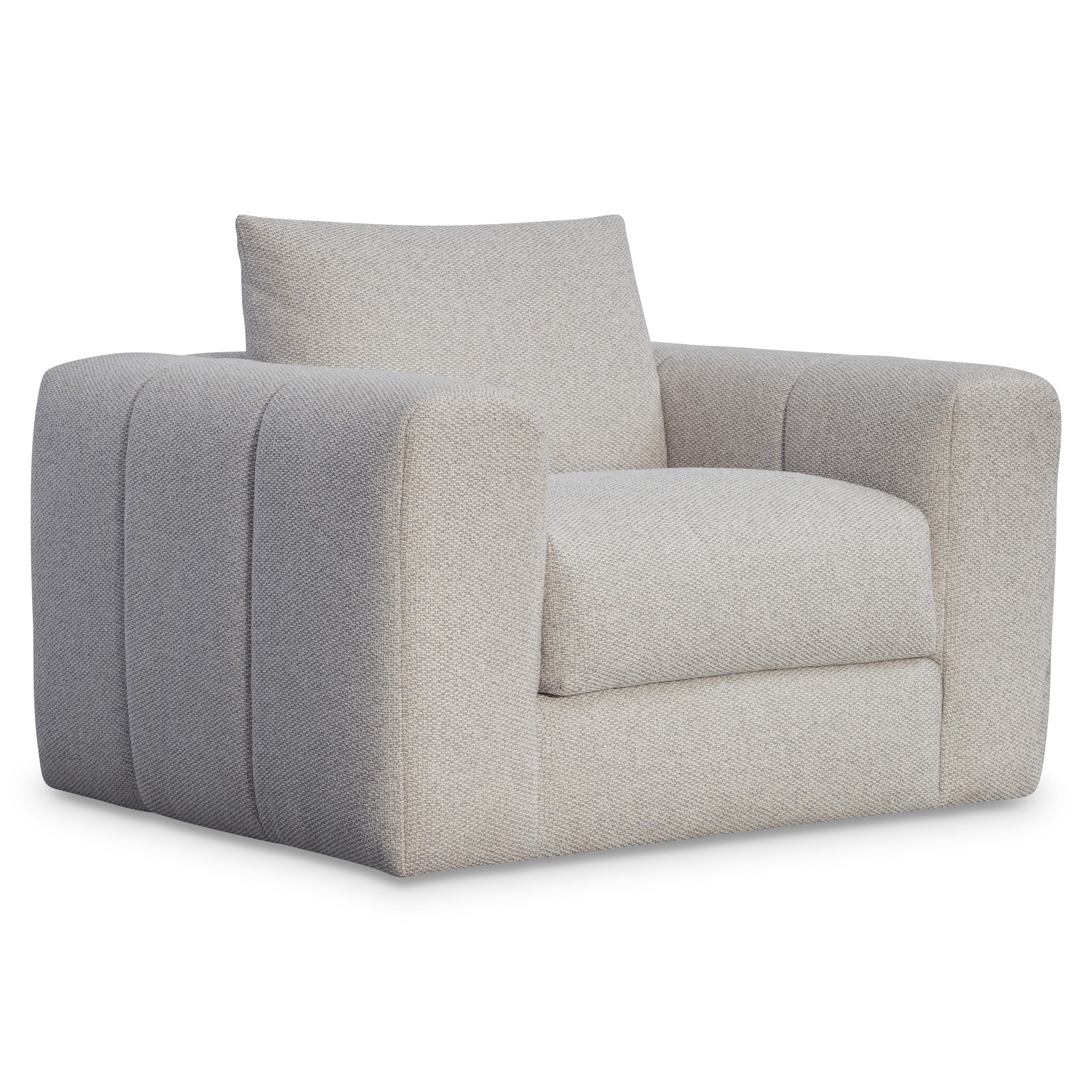 Vista Fabric Swivel Chair - Image 5