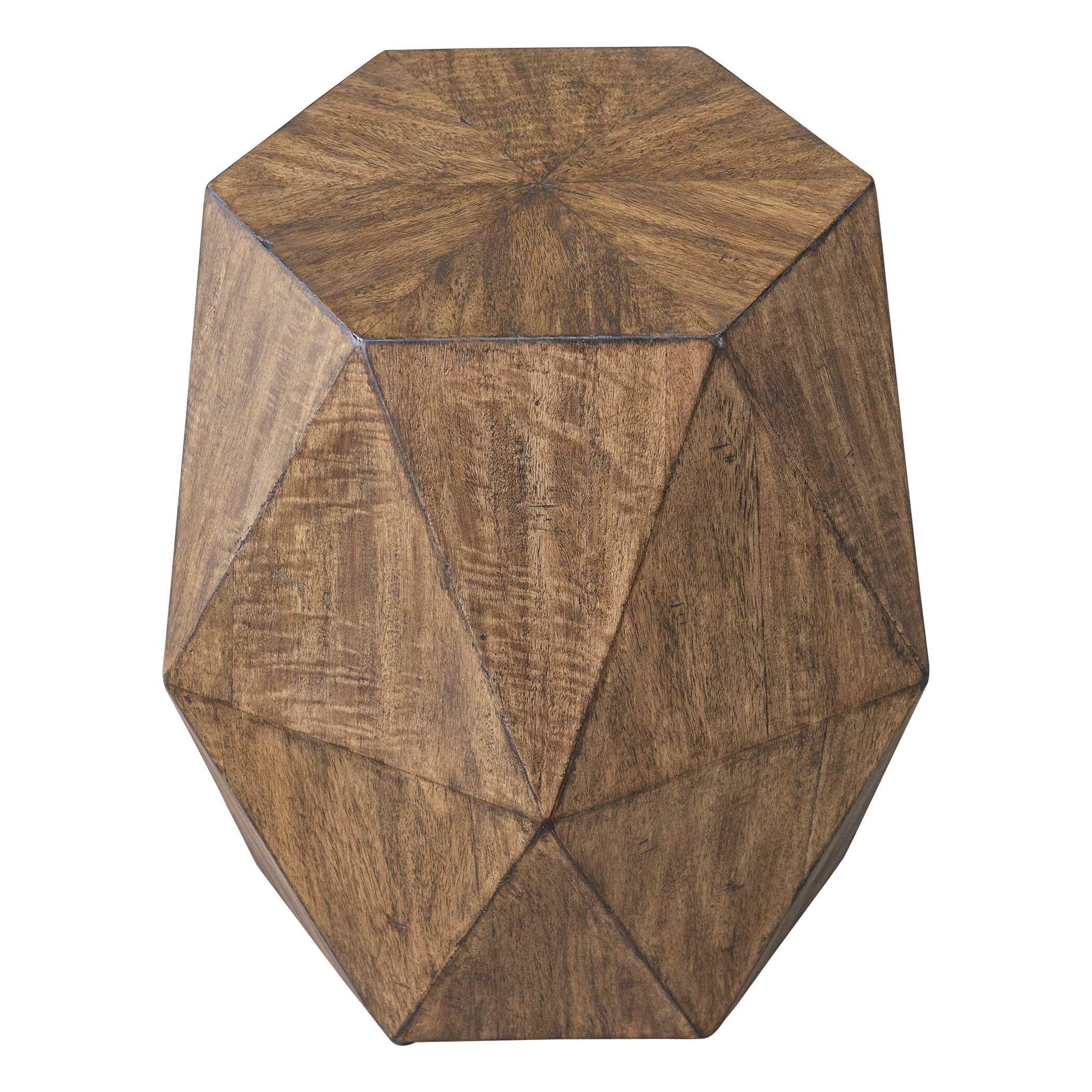 Volker Honey Geometric Accent Table - Image 5