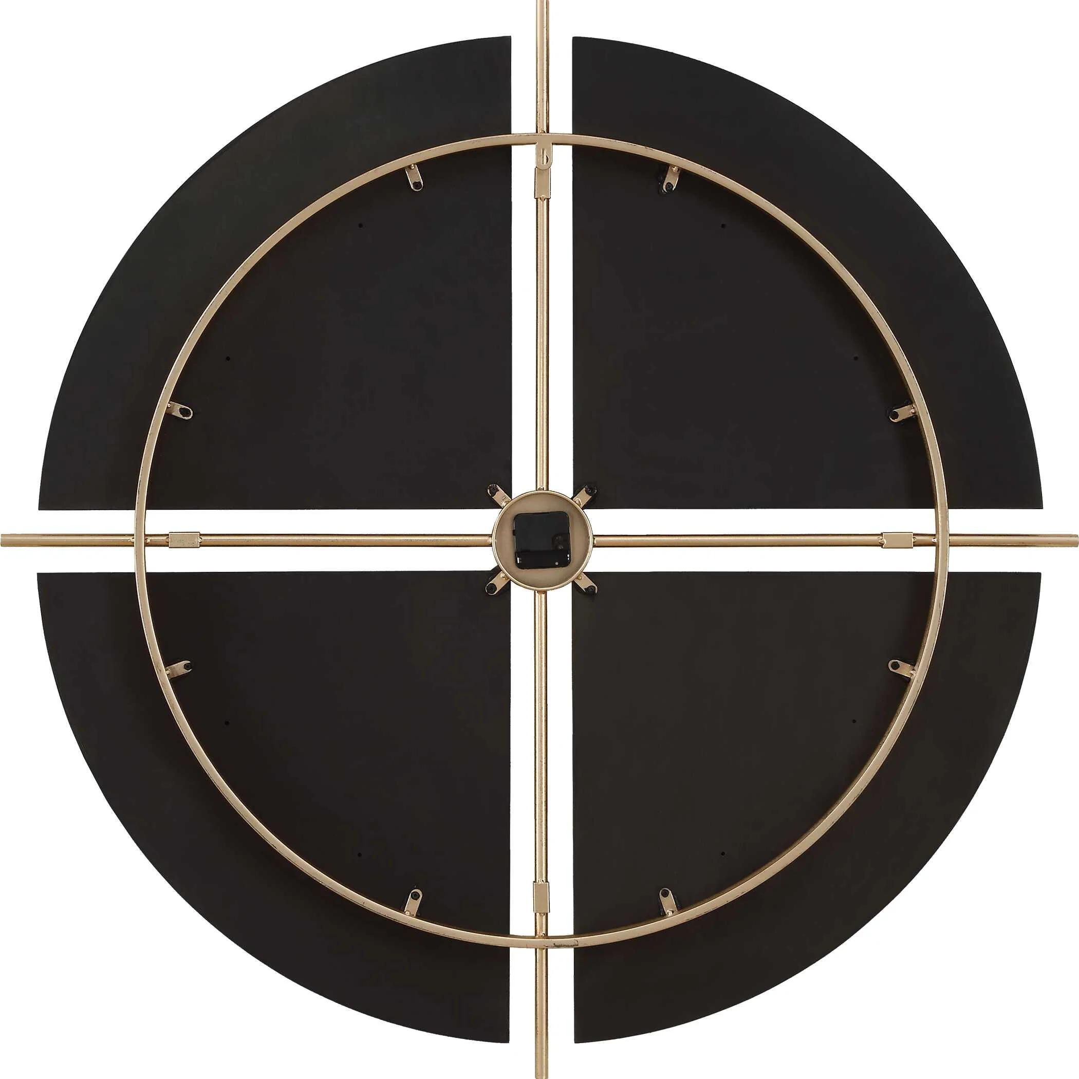 Walnut Elegance Wall Clock - Image 7
