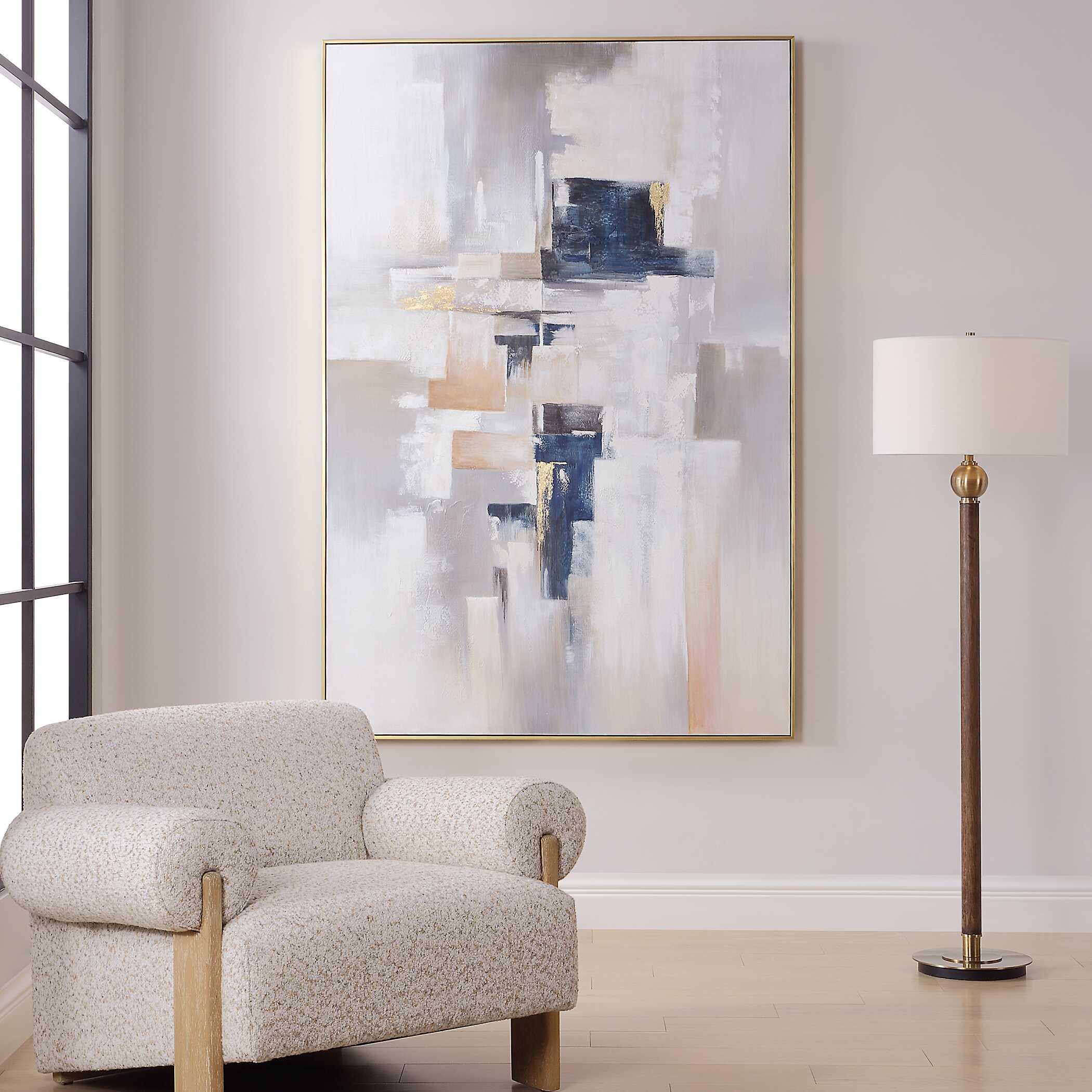 Waterfront Geometric Abstract Art - Image 2