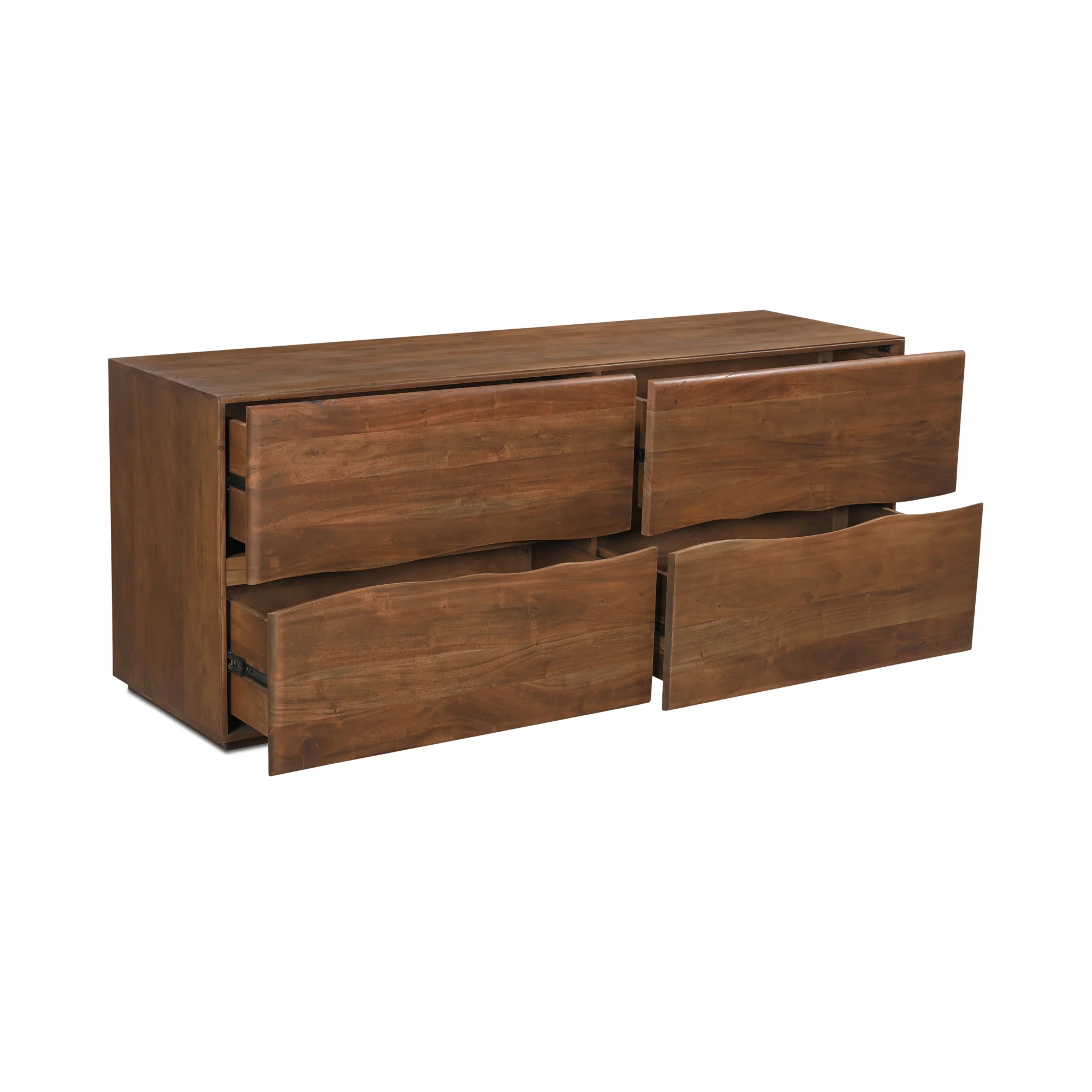Watson 4 Drawer Dresser Brown - Image 6