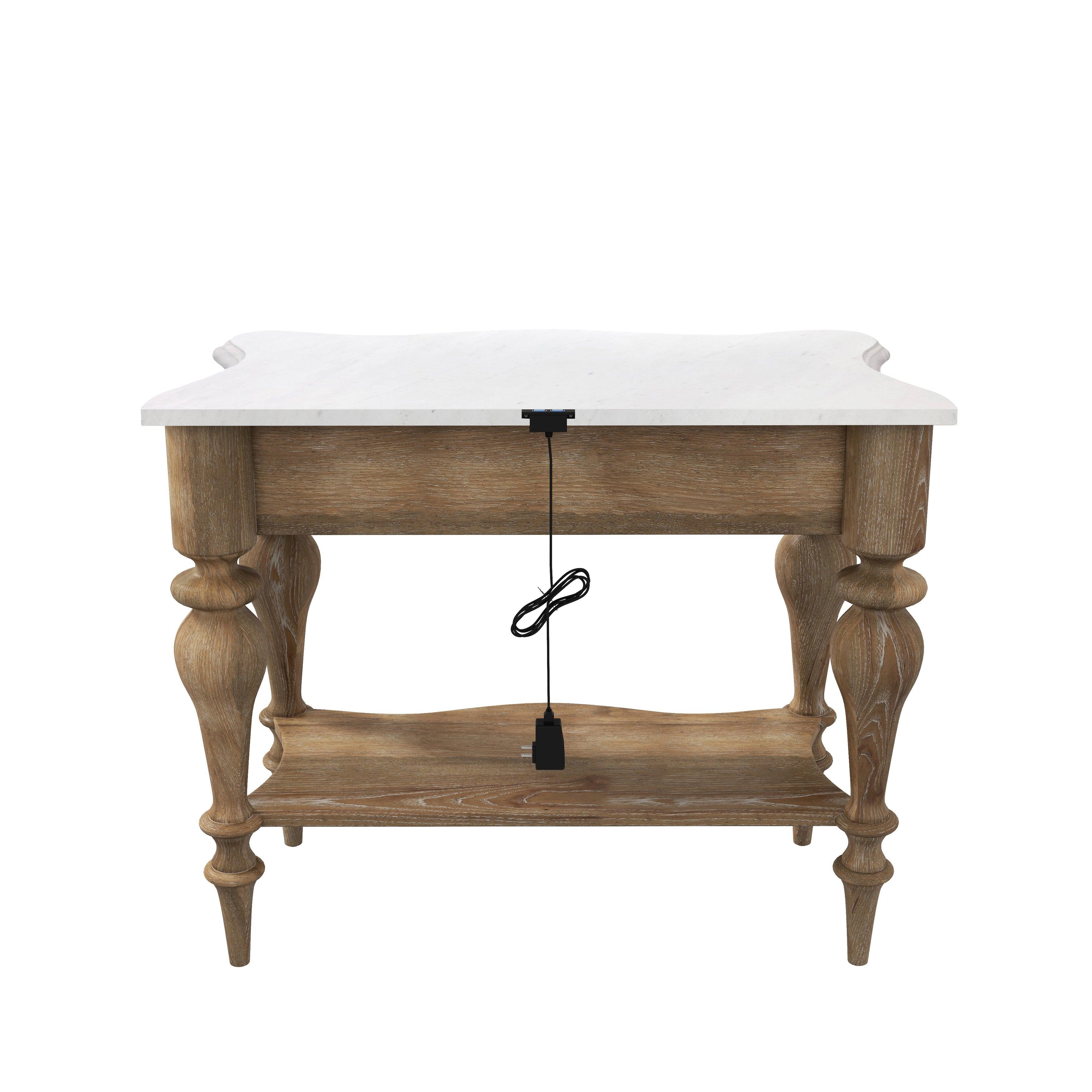 Weston Hills Bedside Table with Storage Drawer - Image 5