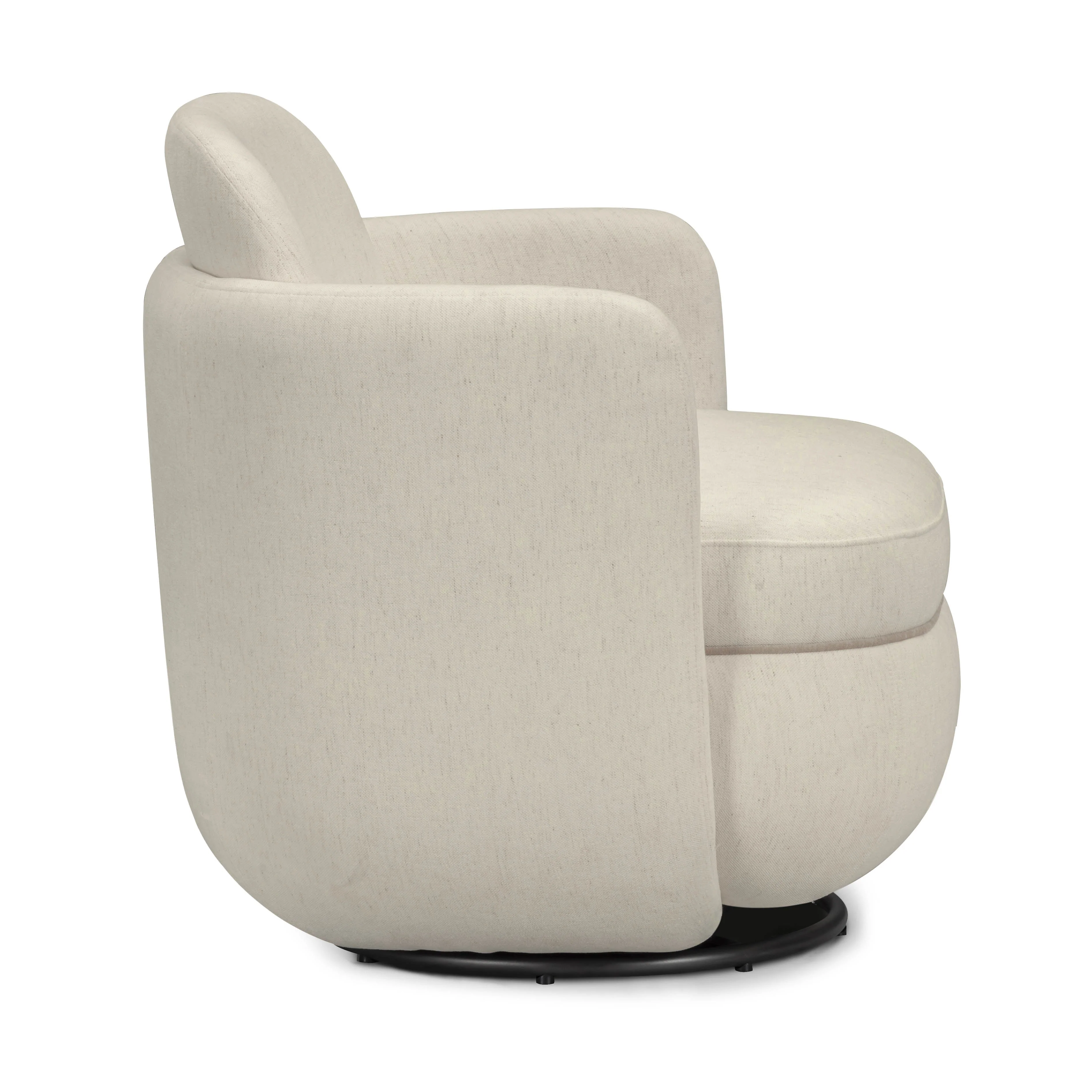 Wolfie Performance Chenille Swivel Accent Chair - Image 10