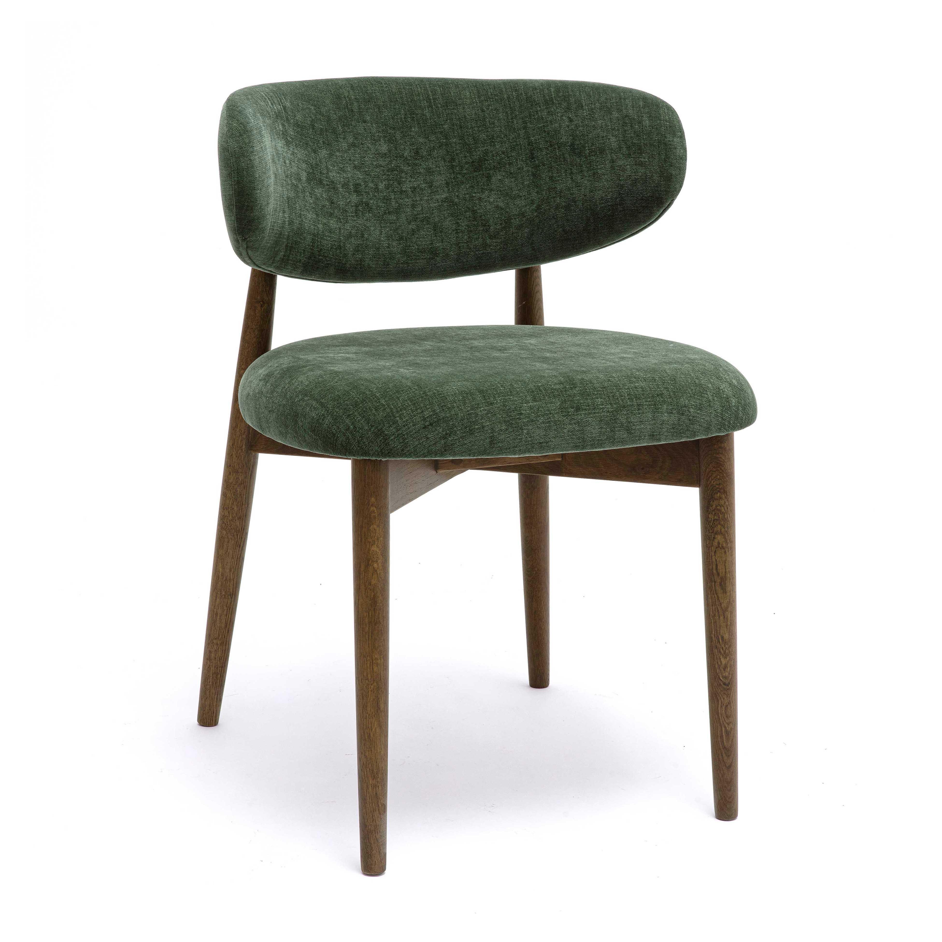 Zinea Performance Textured Velvet Dining Chair - Image 7